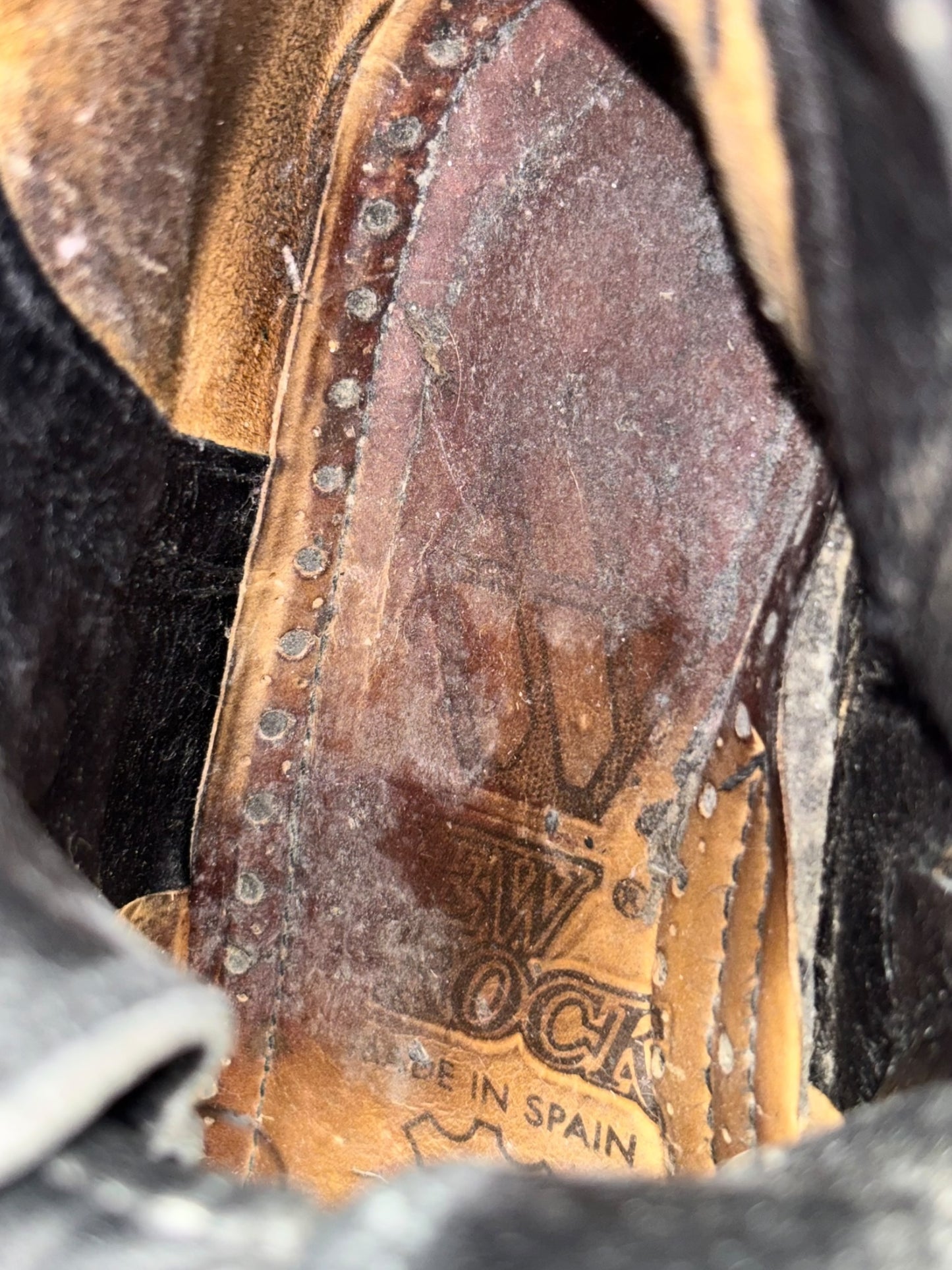 Vintage New Rock cobweb reactor boots size 36