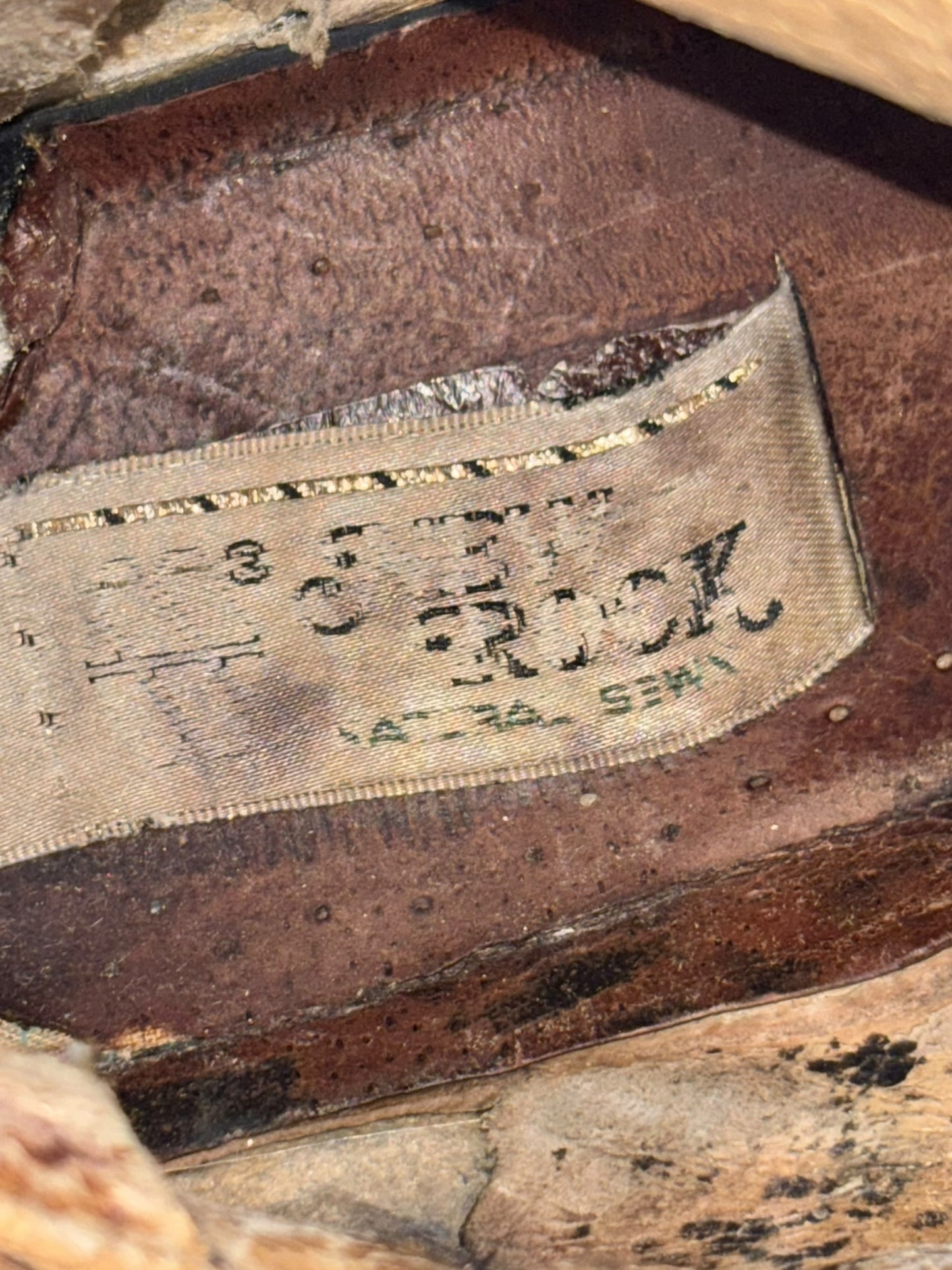 Extremely rare vintage New Rock buckled raised-heel leather boots size 42