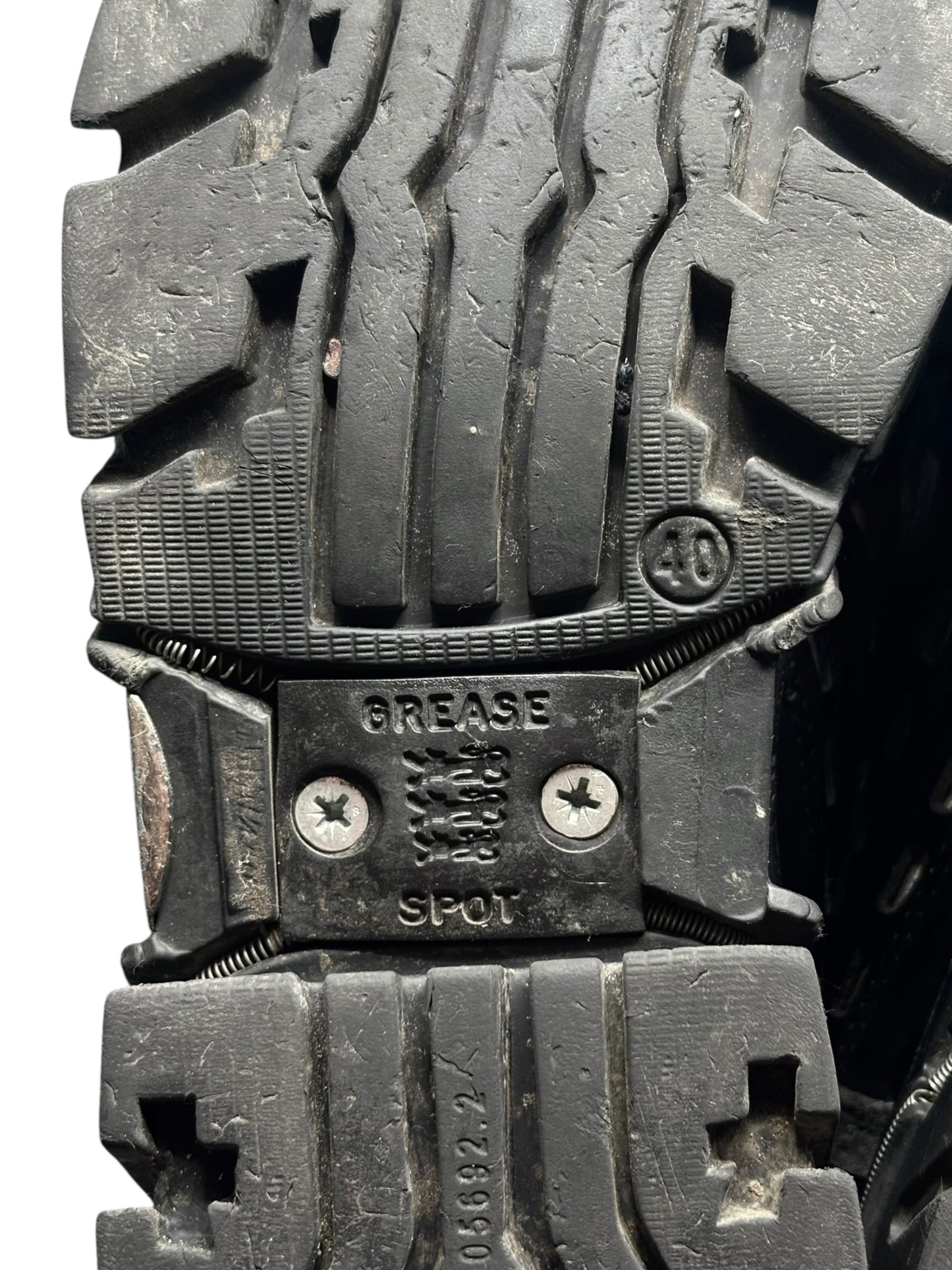 Vintage Gordon Jack black leather platform boots