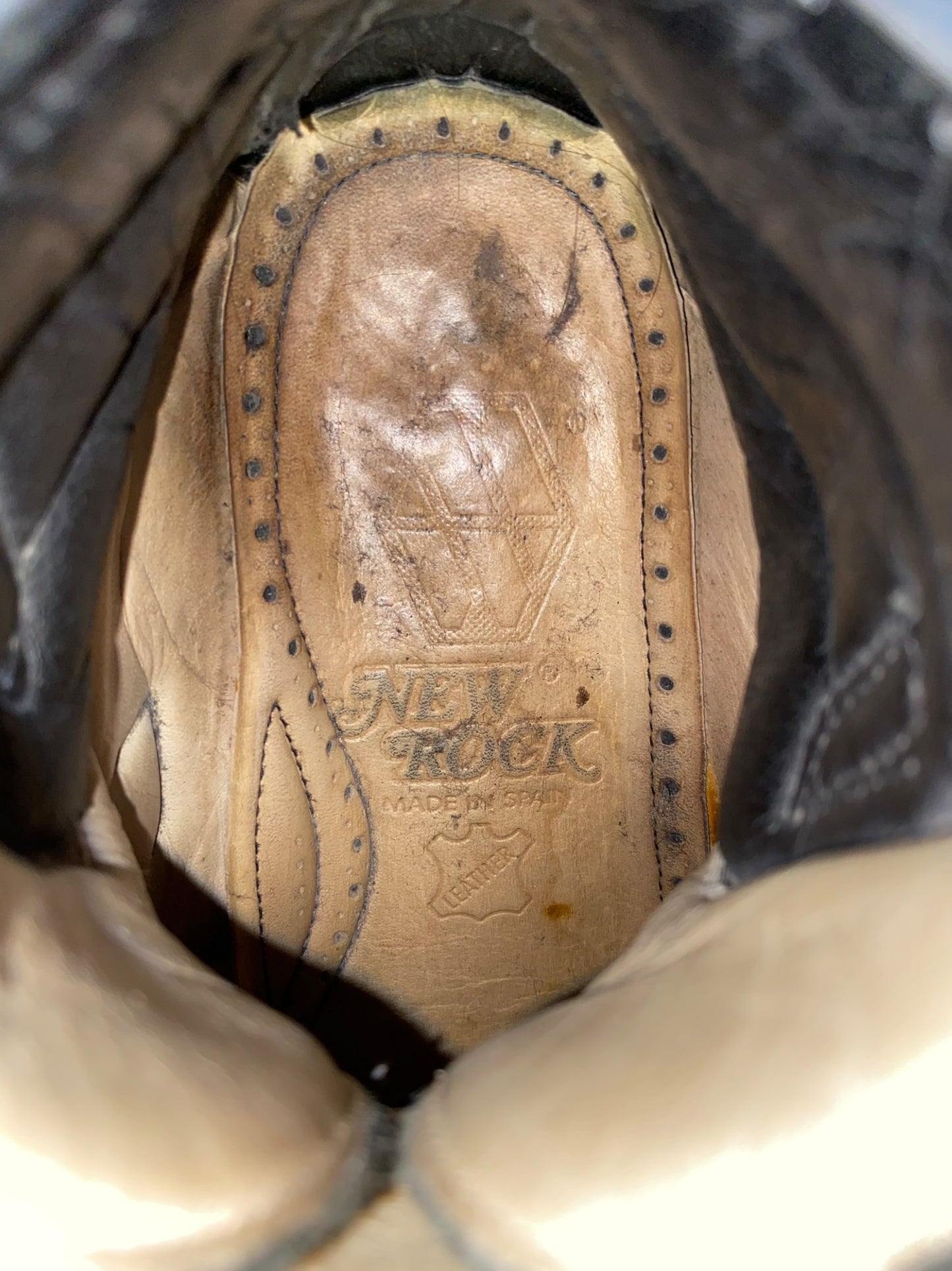 Vintage New Rock M.285 platform boots size 44