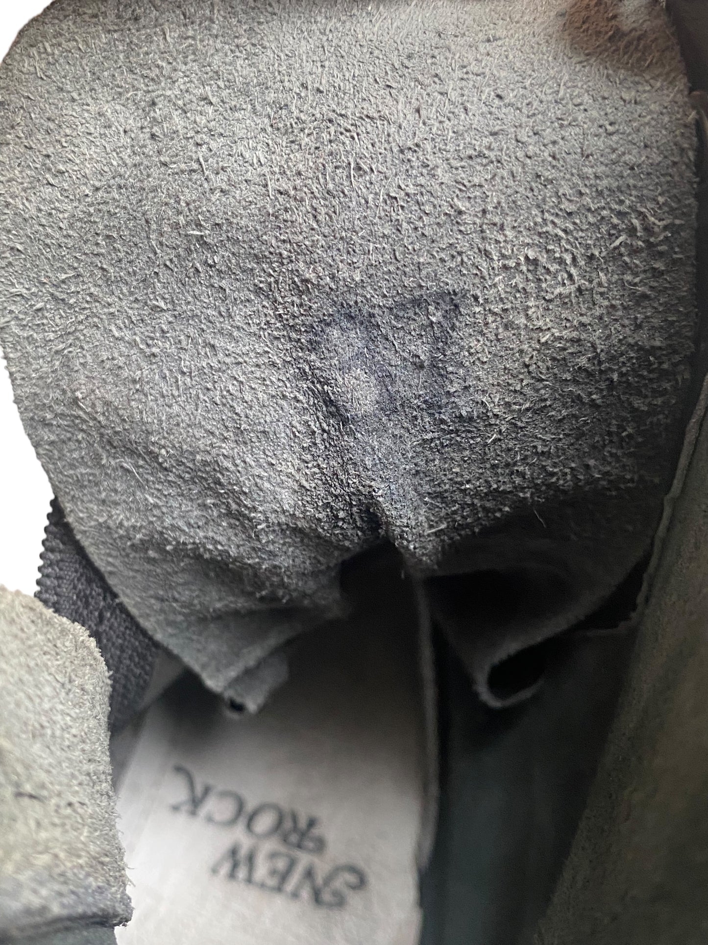 New Rock black leather boots size 37