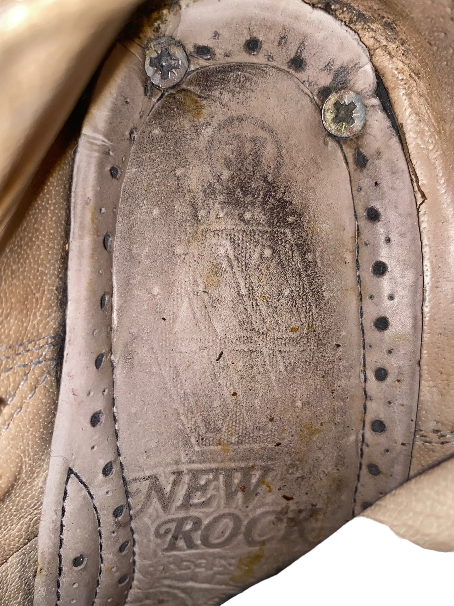 Vintage New Rock neptuno platform boots size 37