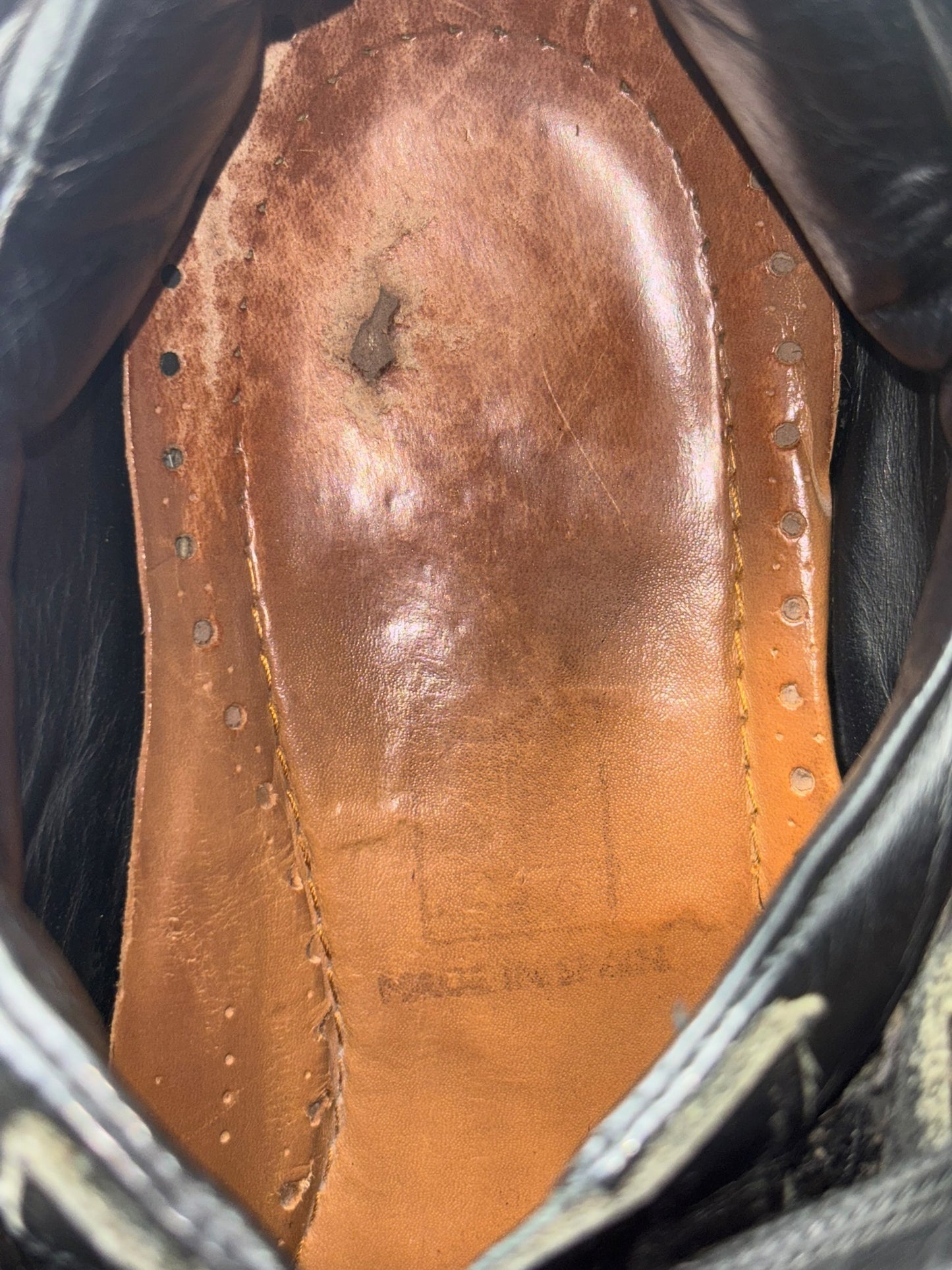 Vintage New Rock M.106-S1 platform boots