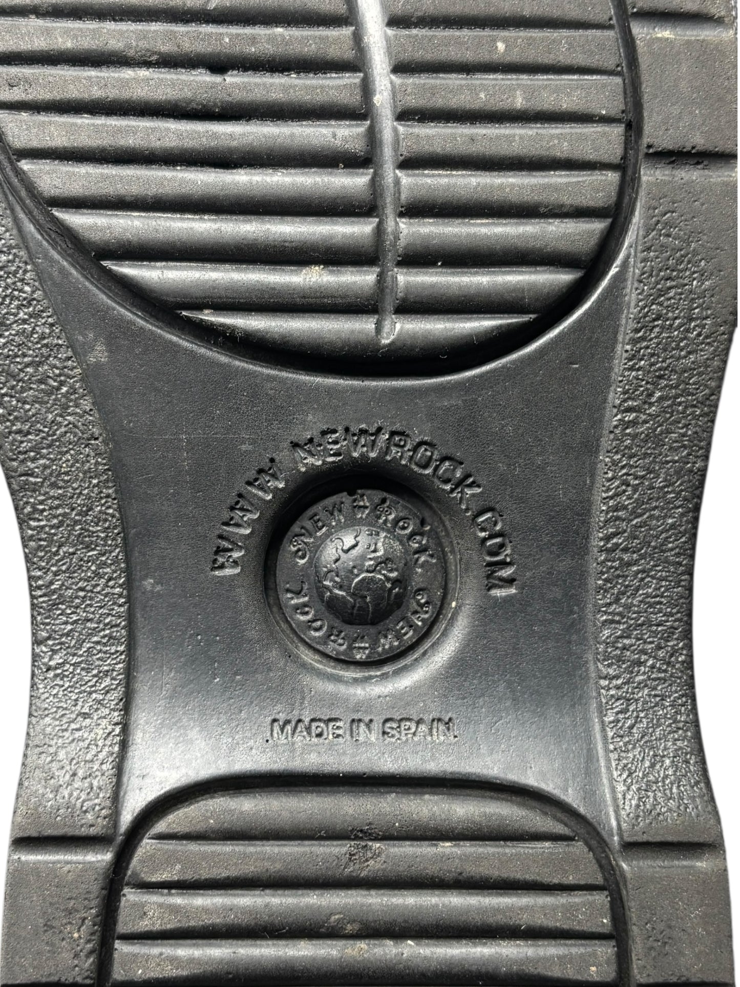 New Rock neptuno mili lace-up leather platform boots size 38