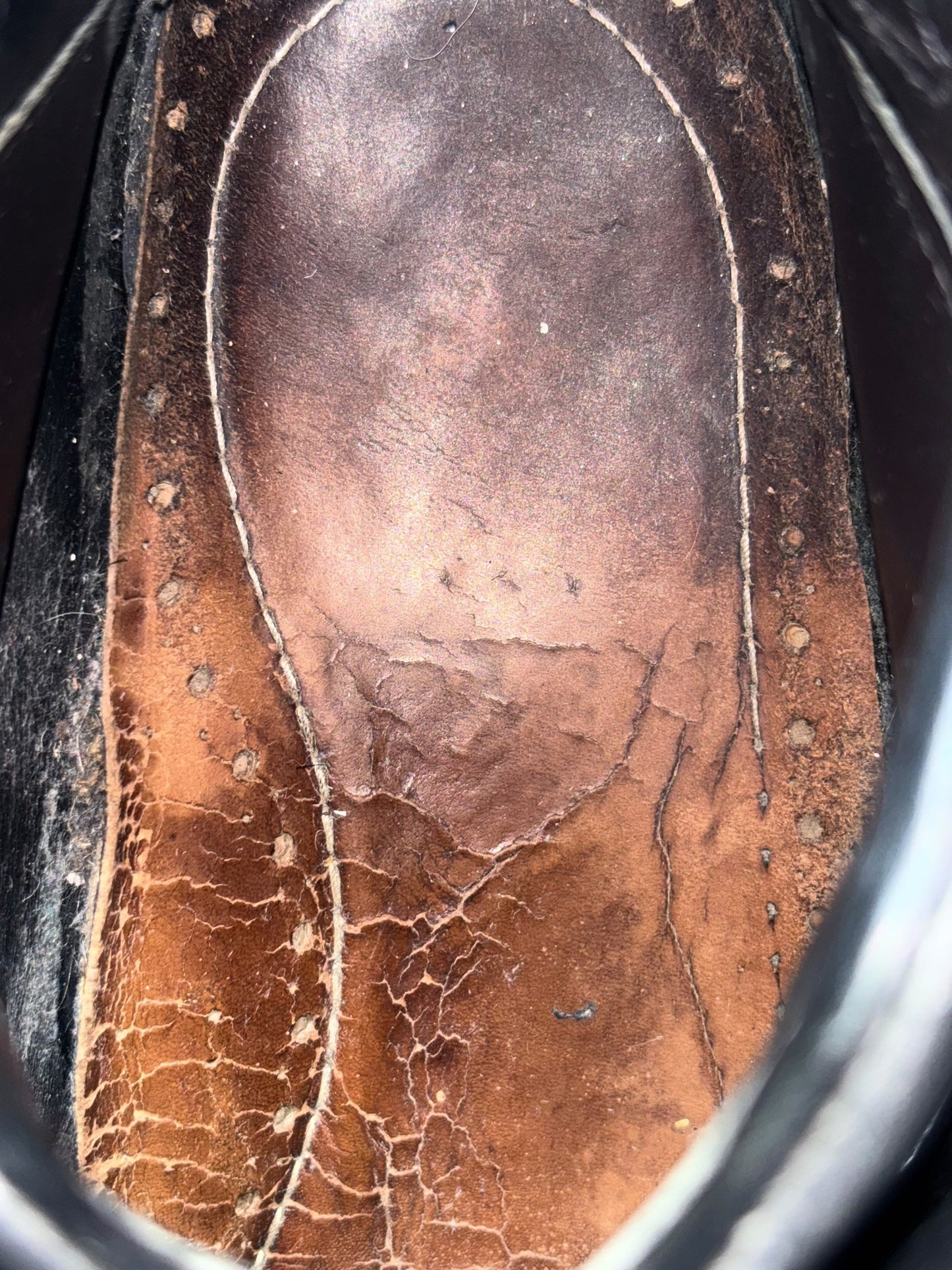 Vintage New Rock M106 black platform boots