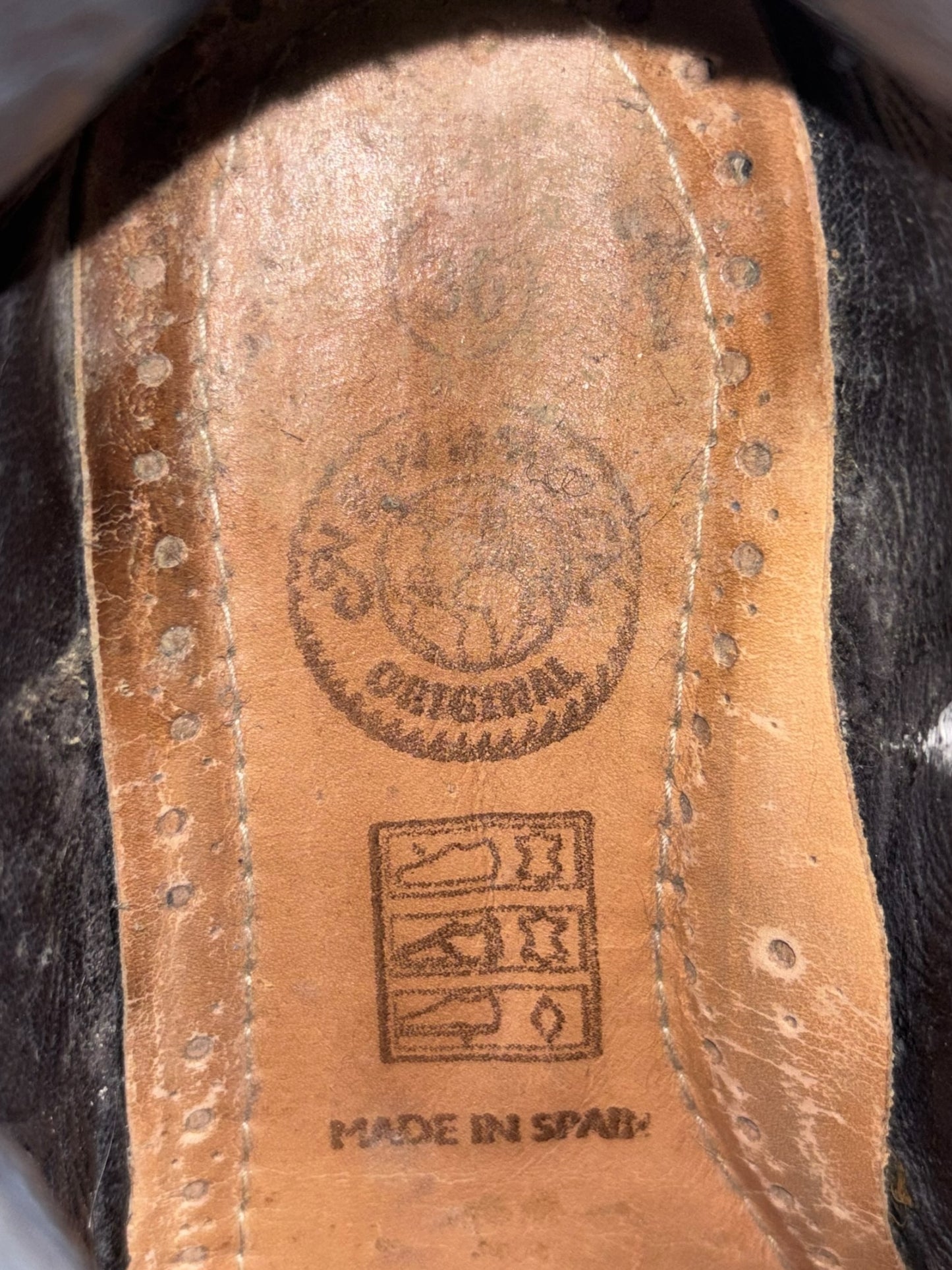 New Rock M-106 brown/black color platform boots size 36