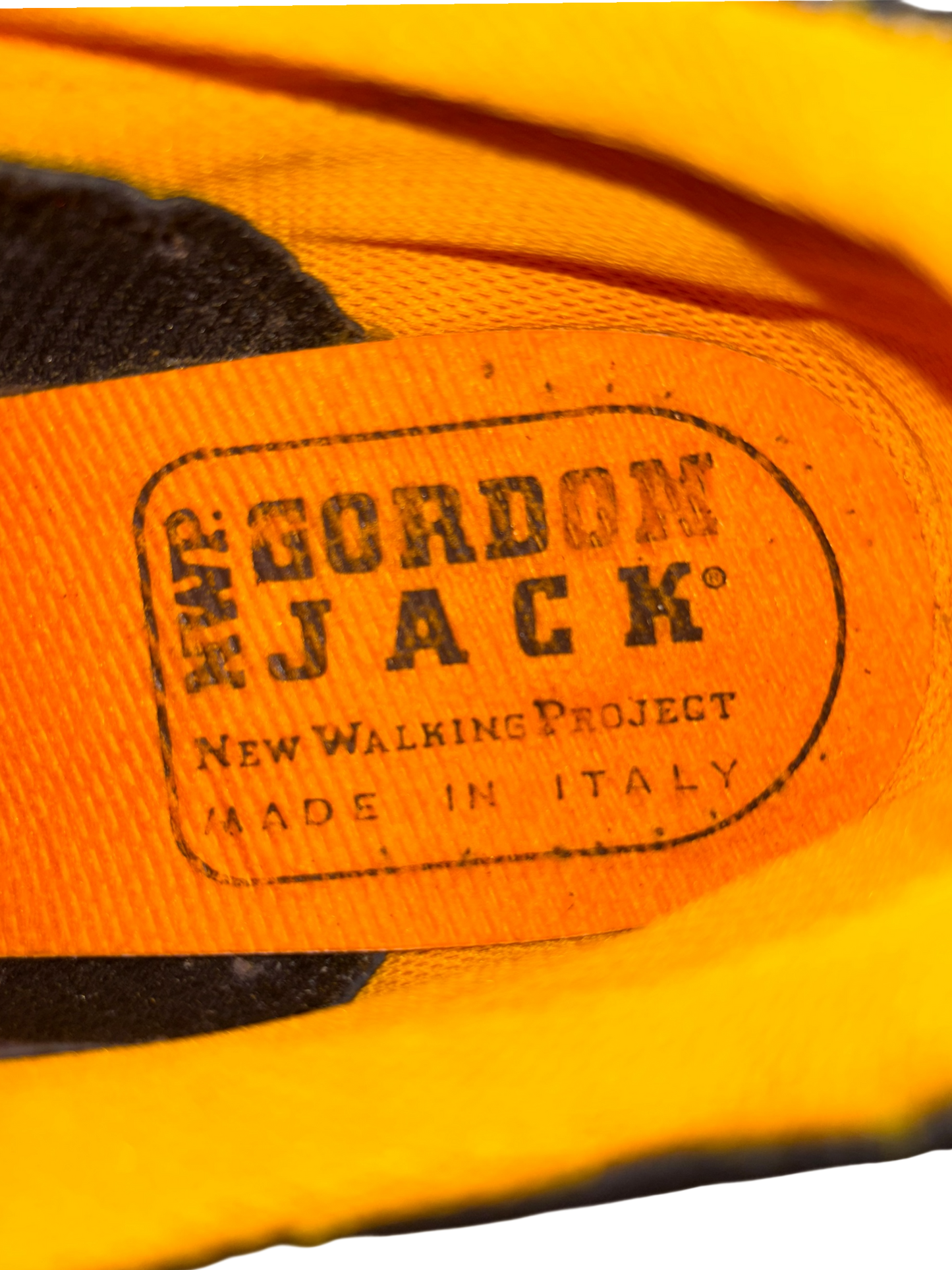 Vintage Gordon Jack classic black leather ankle boots size 44