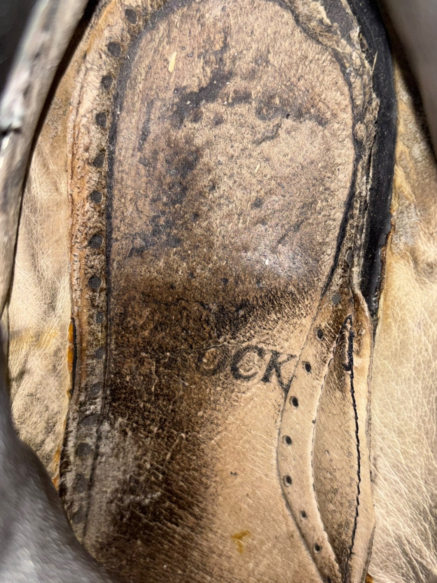 Vintage New Rock leather sneakers size 41