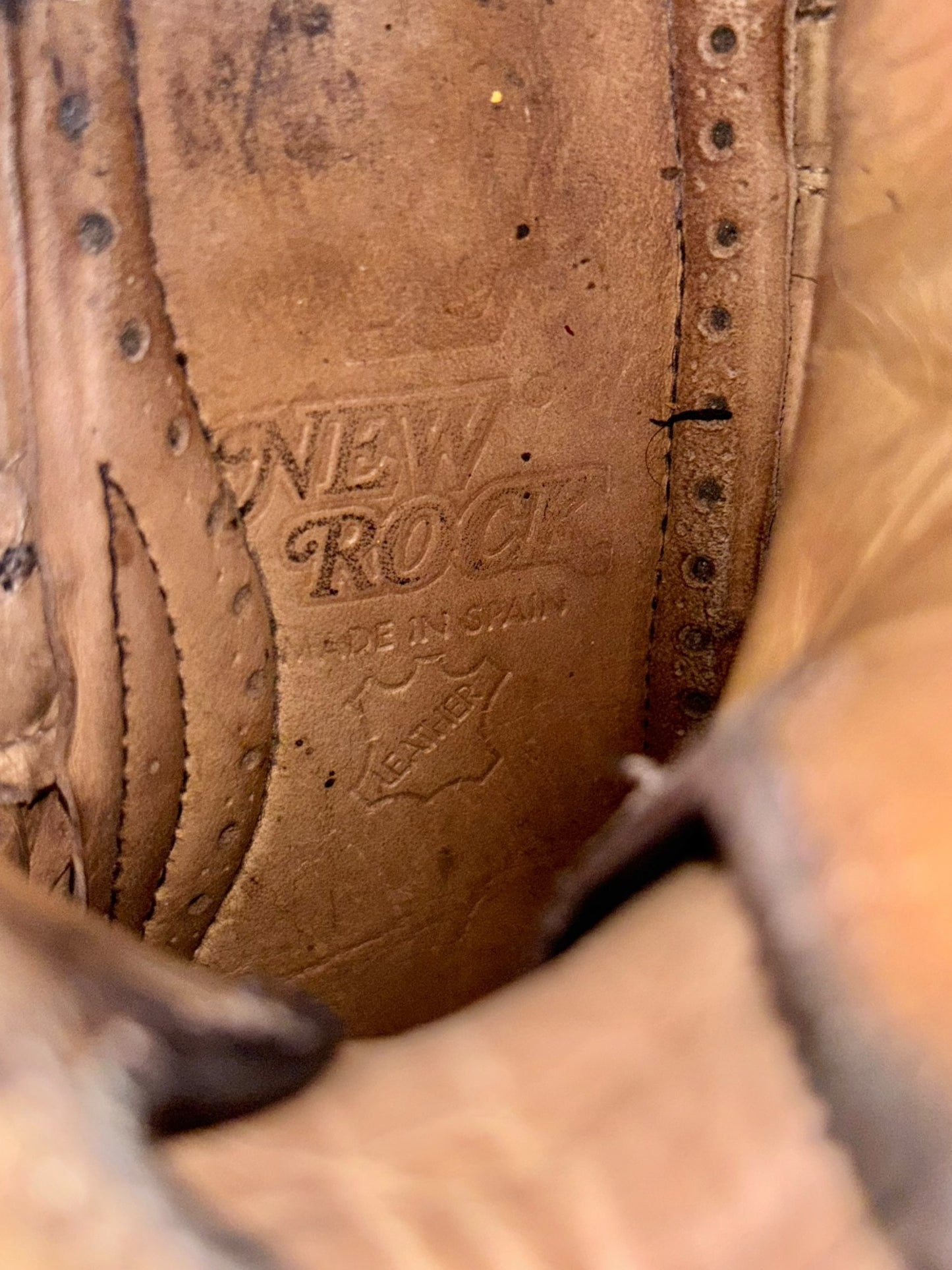 RARE vintage New Rock techno platform boots size 42