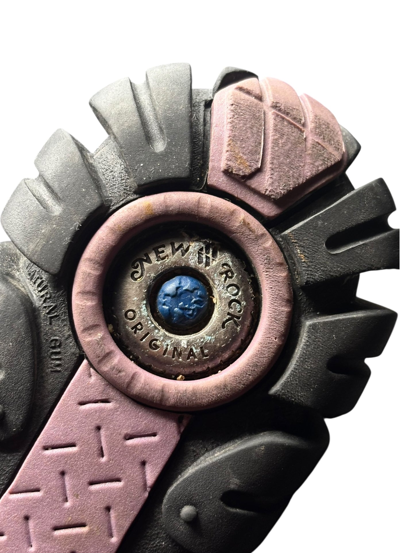 Vintage New Rock purple techno boots size 40