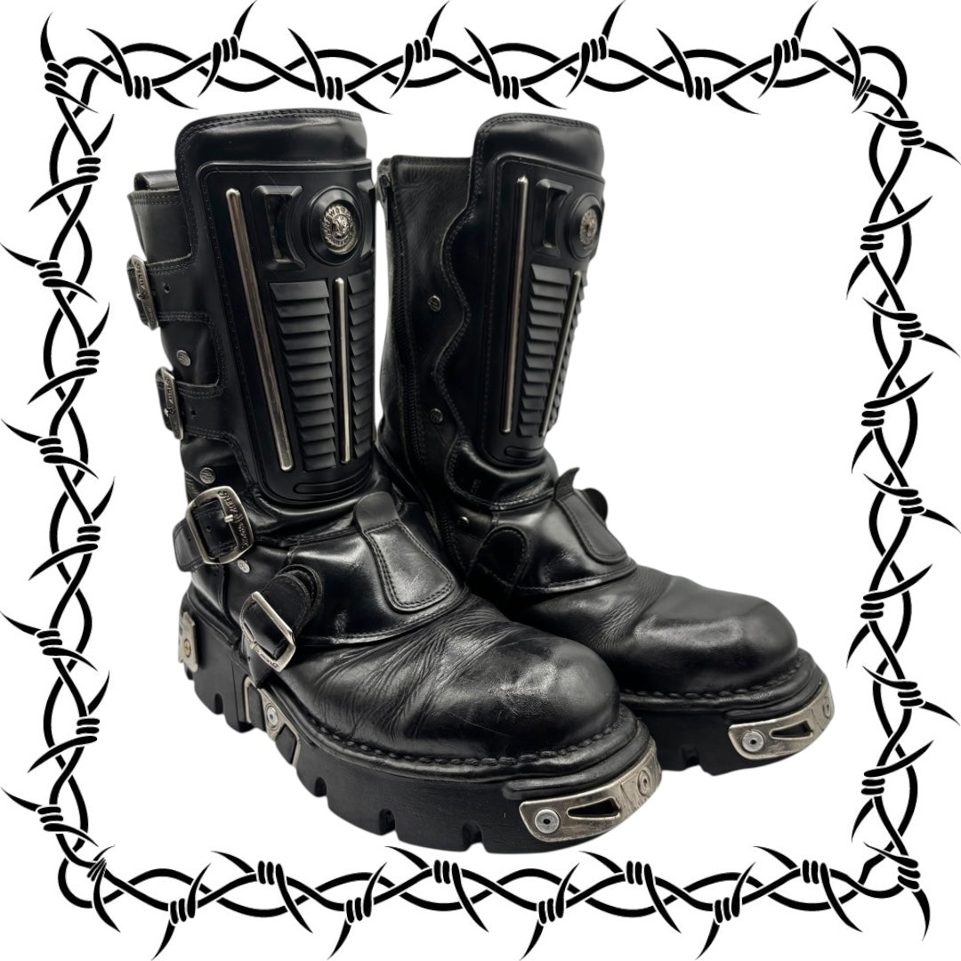Vintage New Rock reactor boots size 41