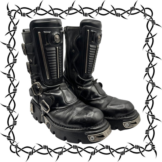 Vintage New Rock reactor boots size 41