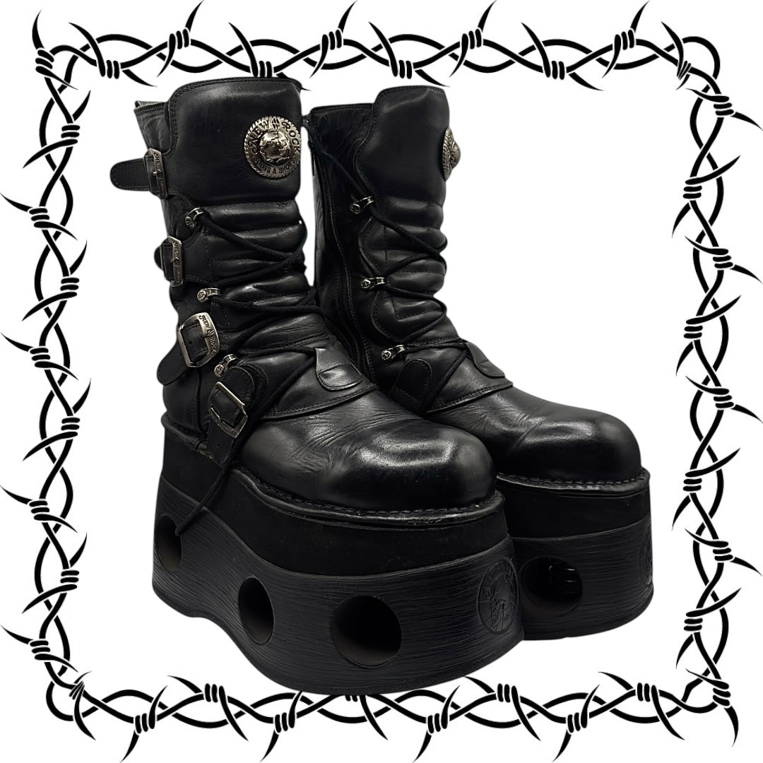 New Rock custom neptuno platform boots size 44