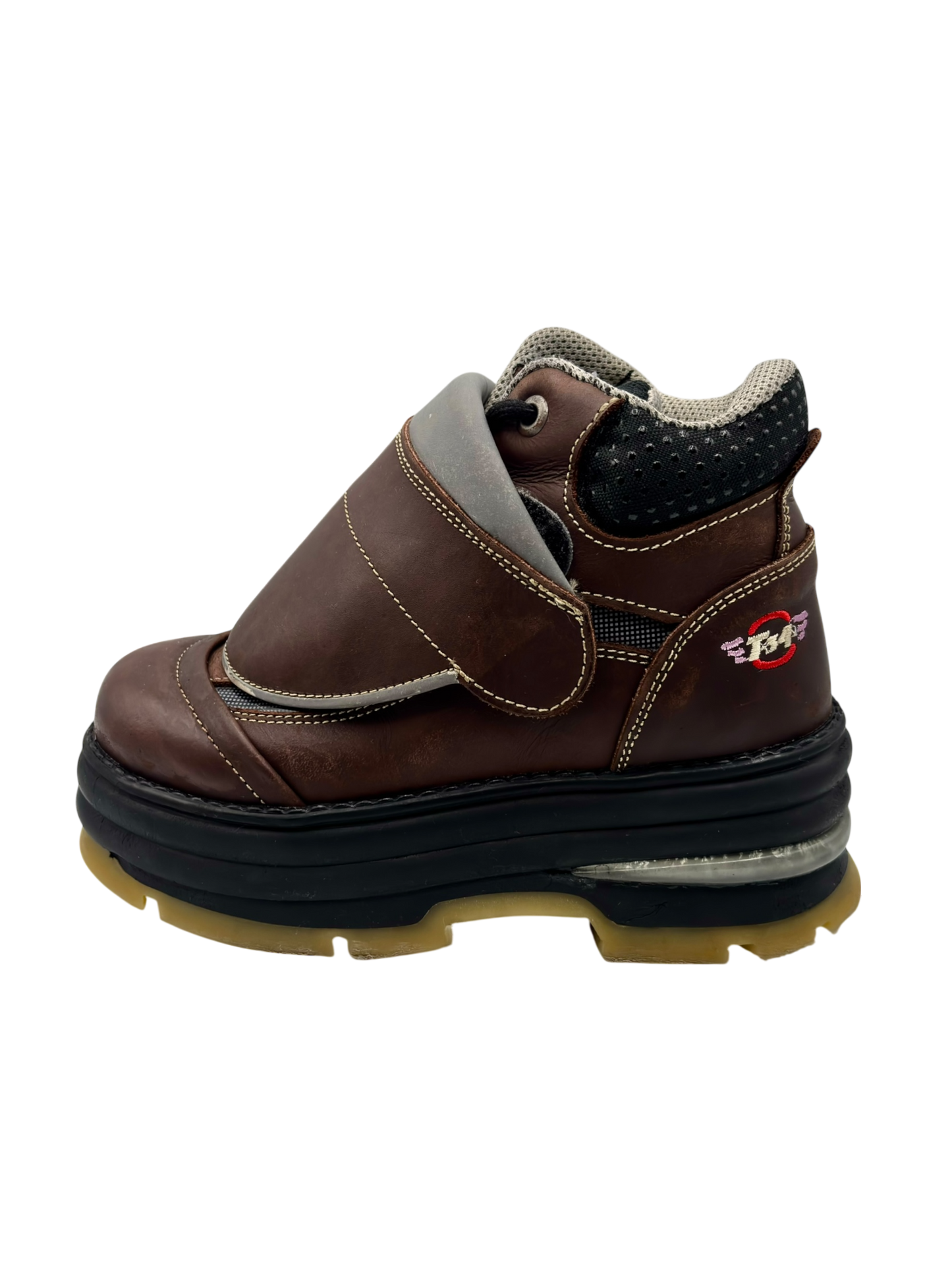 Vintage ART brown T-34 platform boots size 36