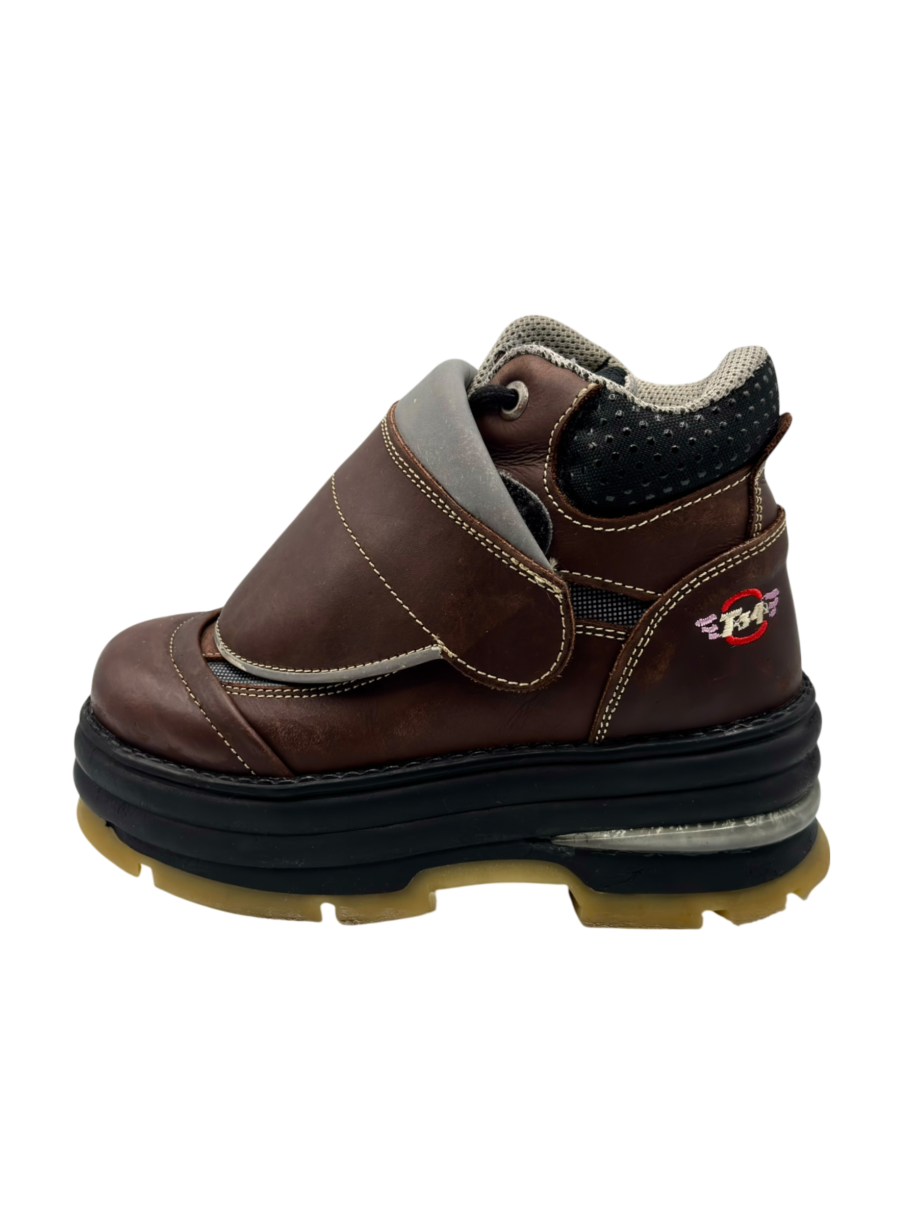 Vintage ART brown T-34 platform boots size 36