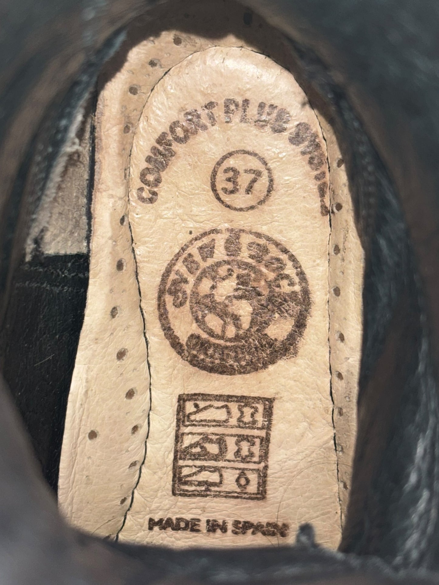 New Rock punk leather boots size 37