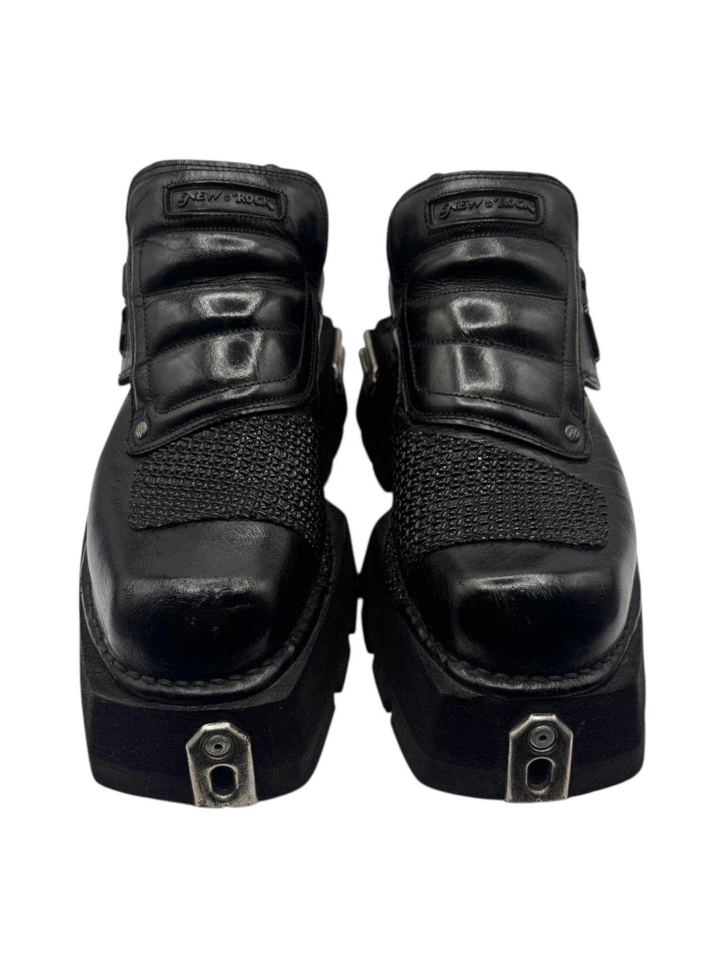 Vintage New Rock atom platform boots size 43