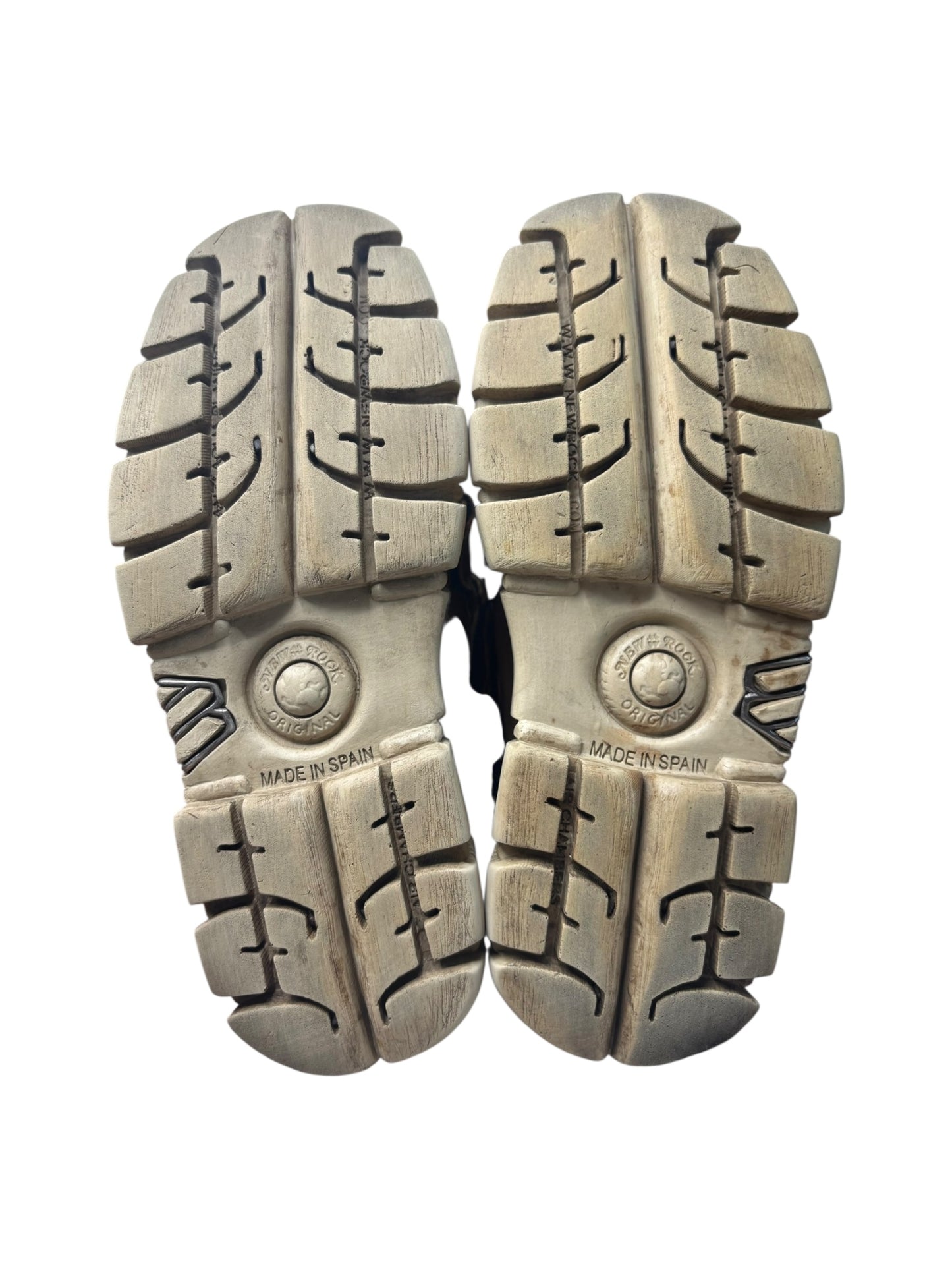 Vintage New Rock M-285 brown/beige platform boots size 41