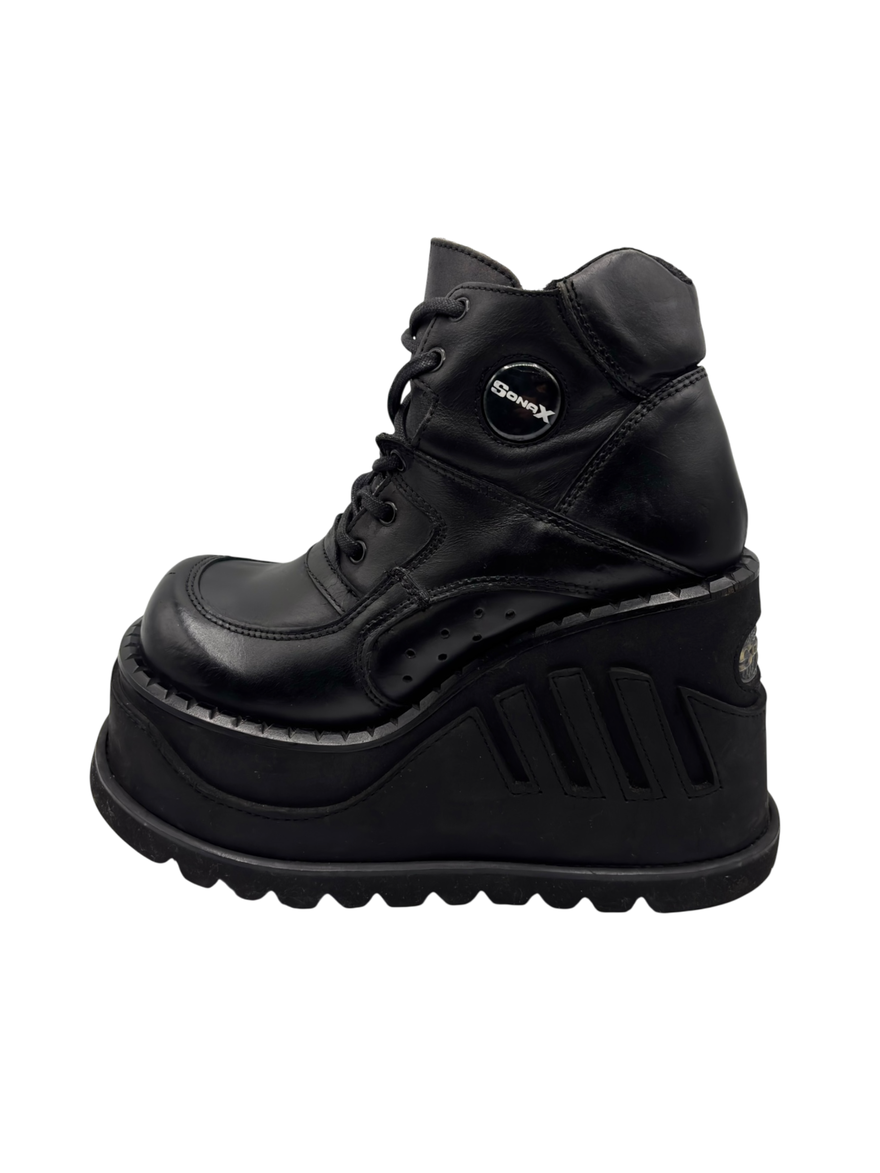 Rare vintage Sonax avantgarde platform boots size 37