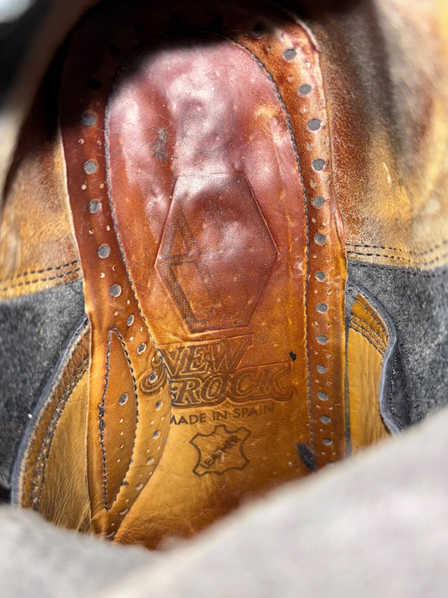 Vintage New Rock reactor boots size 39