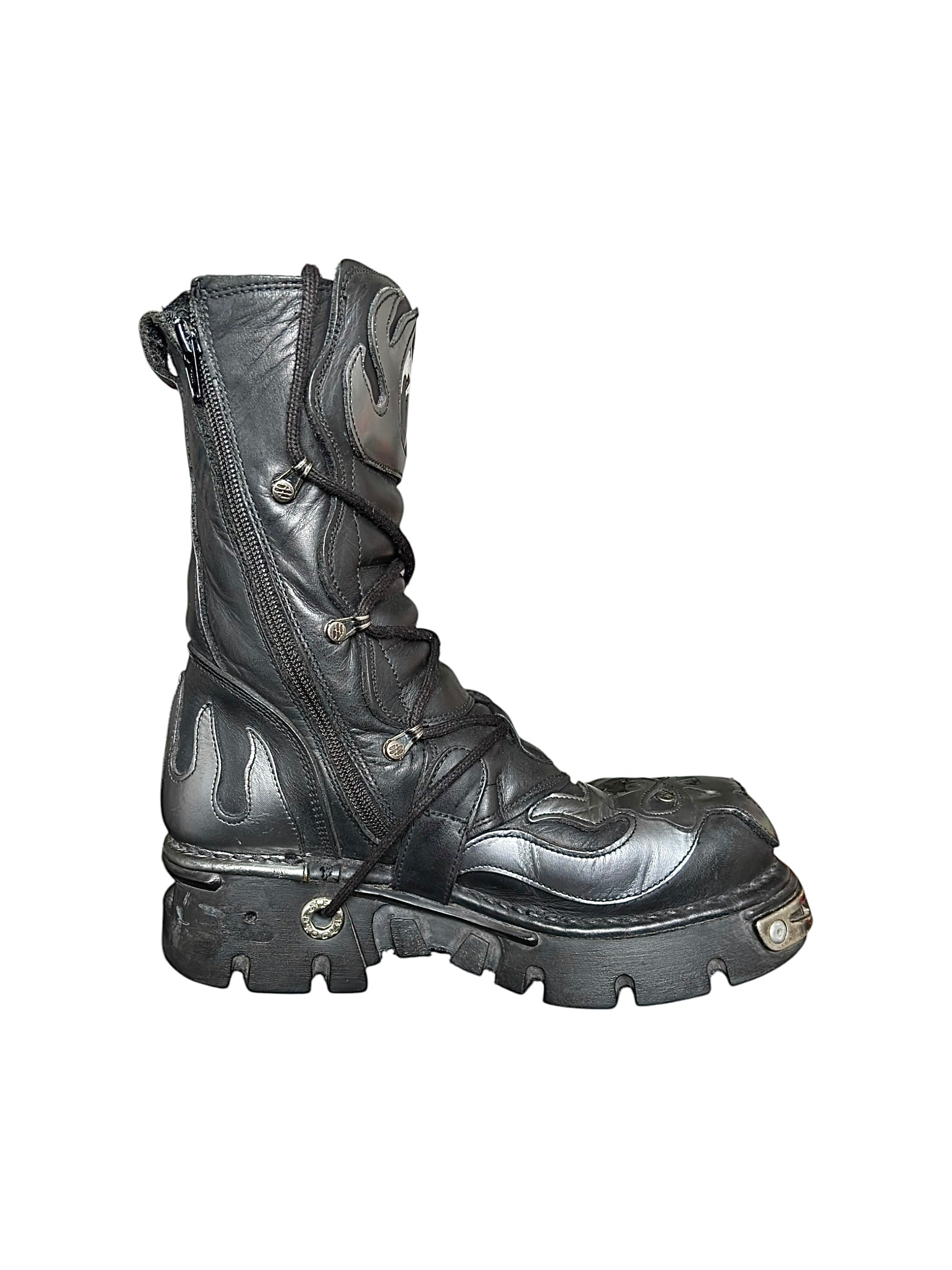 Vintage New Rock reactor boots size 41