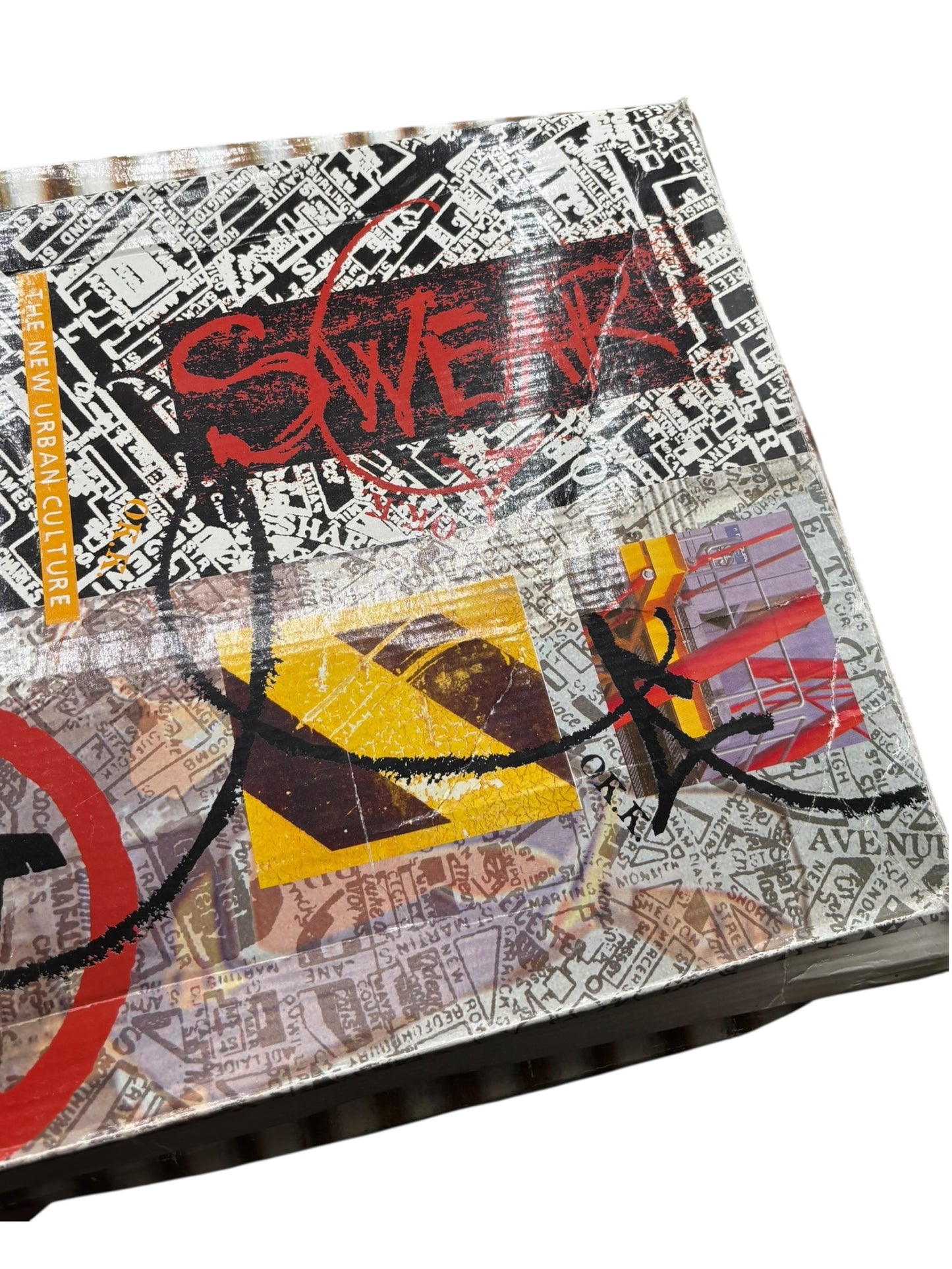 Vintage Swear London platform wedge boots size 36