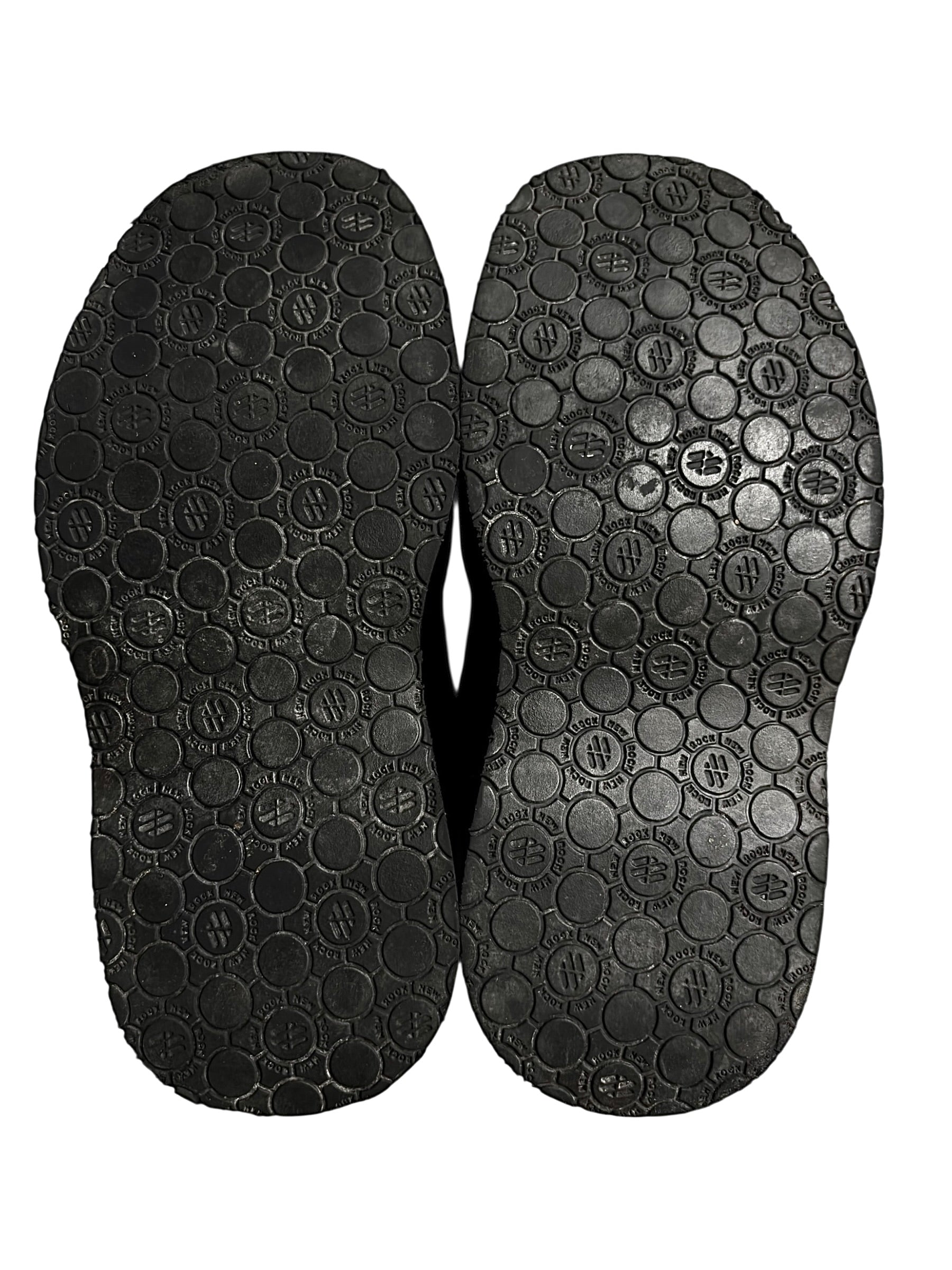 Super rare, vintage New Rock studded double neptuno knee high platform boots size 40