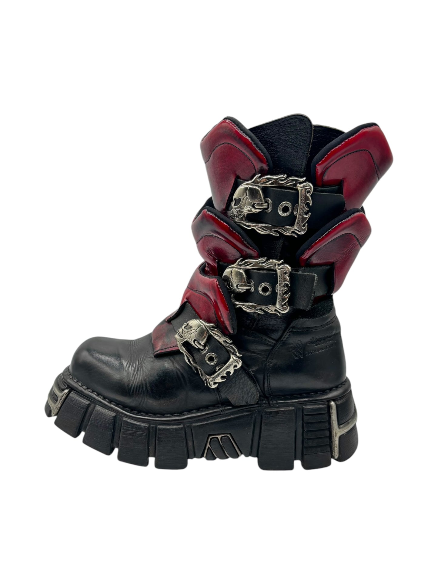 SUPER RARE vintage New Rock red dragon boots size 39