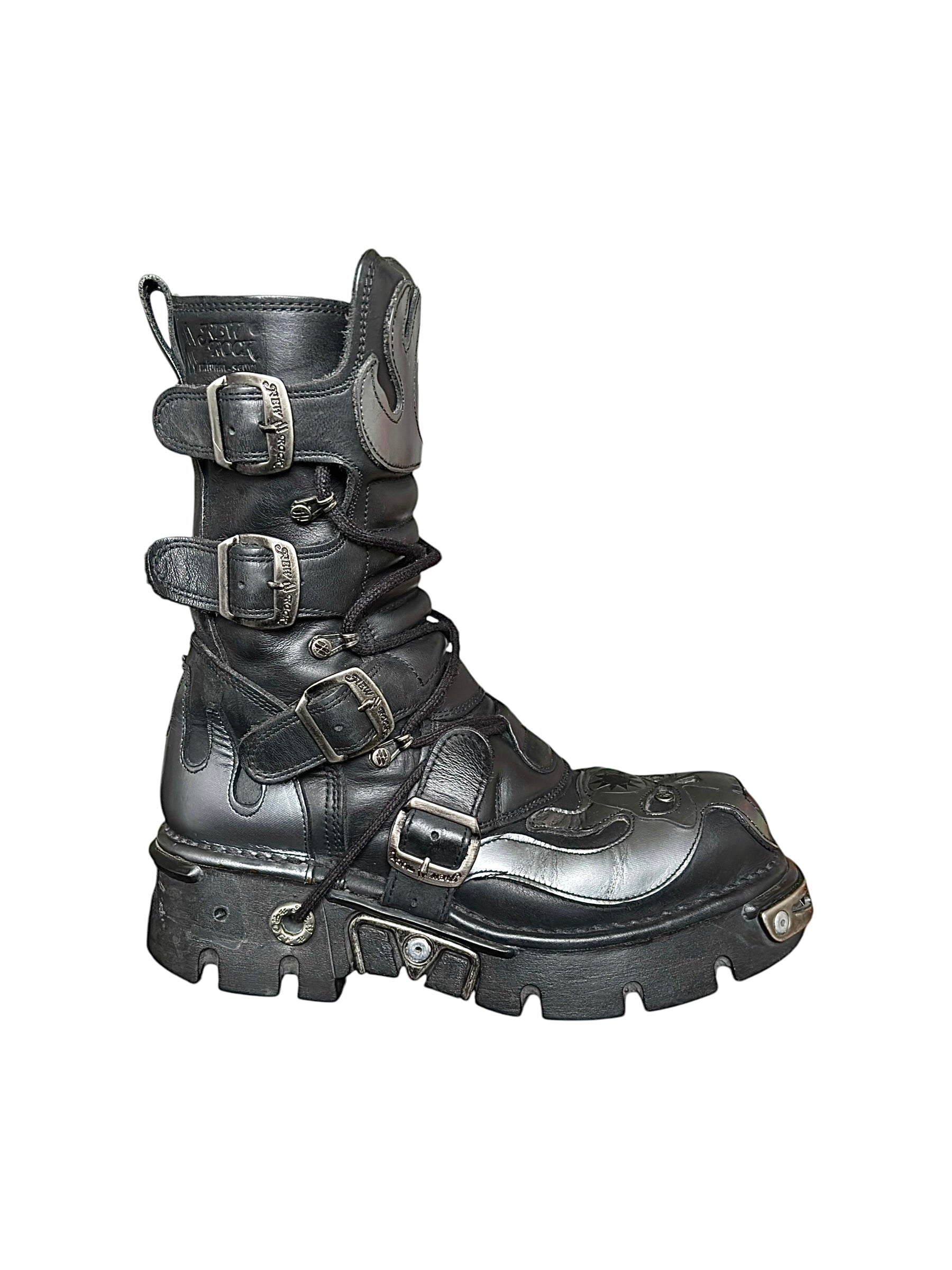 Vintage New Rock reactor boots size 41