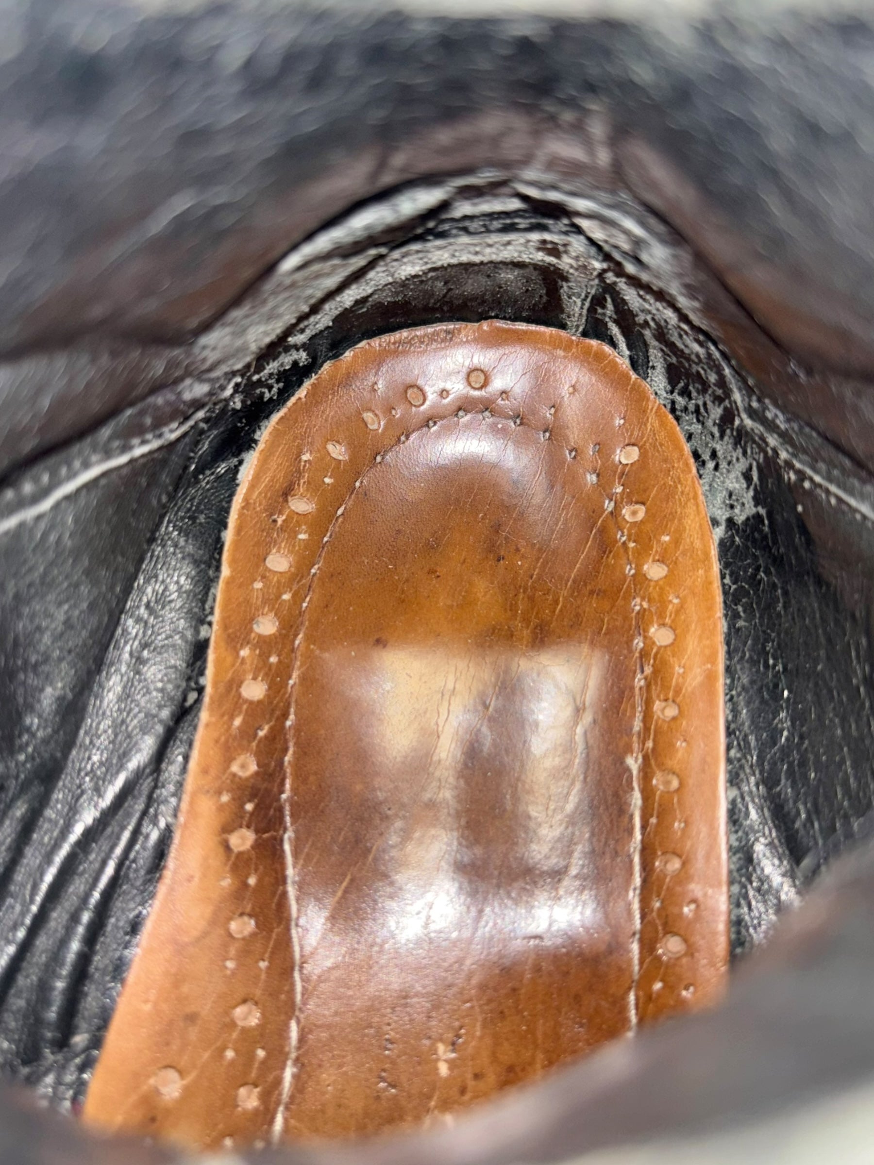 Vintage New Rock studded platform boots size 38