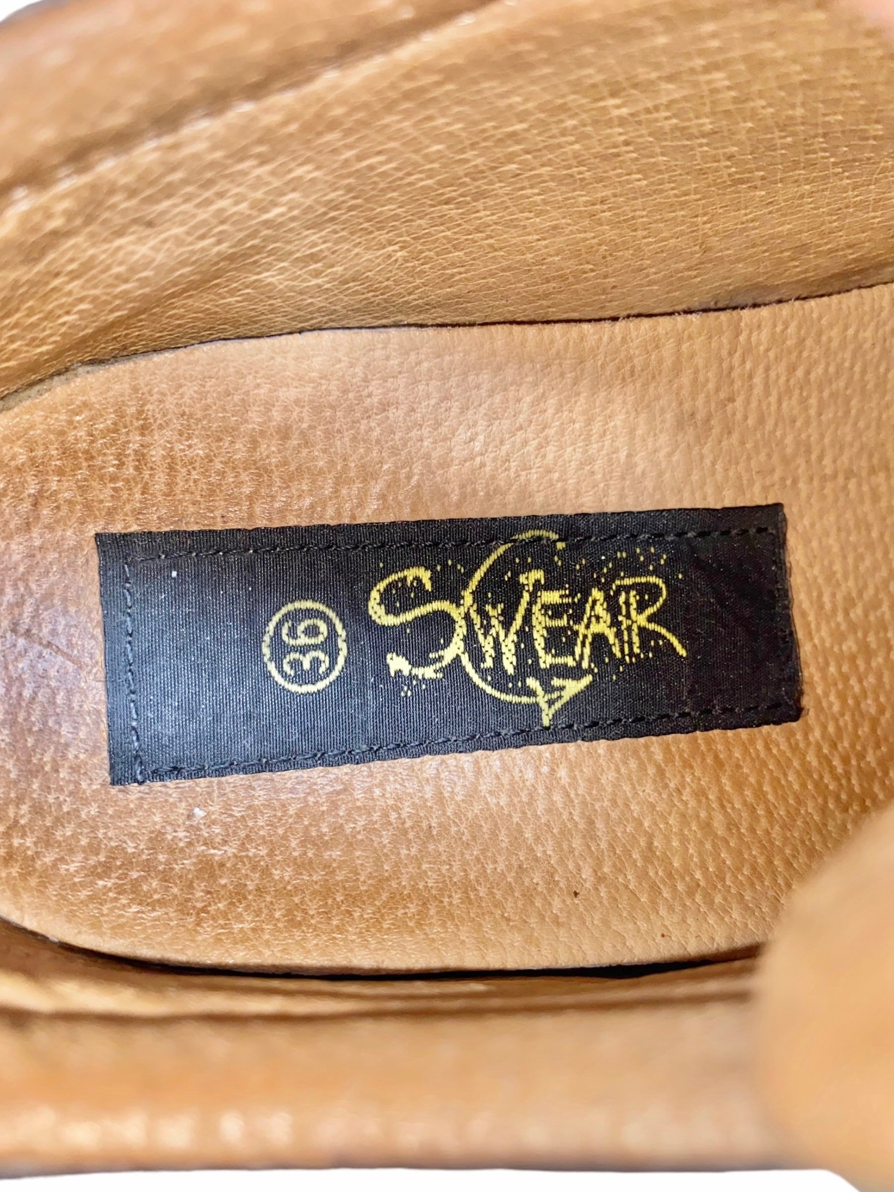 Swear London alternative platform boots size 36