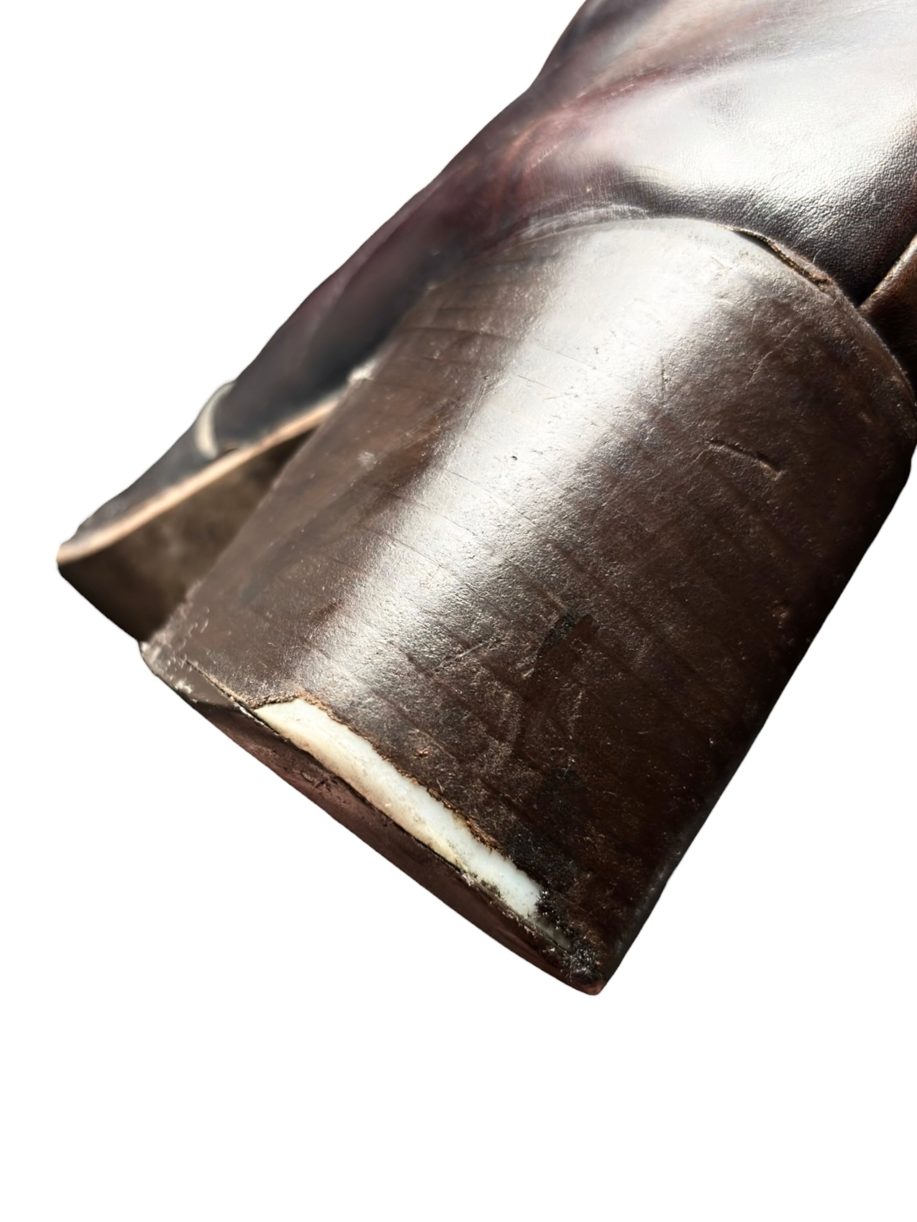 Beautiful vintage El Dantes brown leather boots size 38