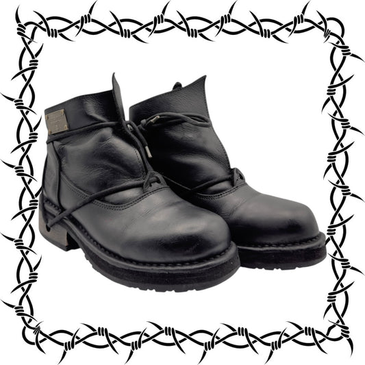 Vintage New Rock Dirk Bikkemberg type leather boots size 36