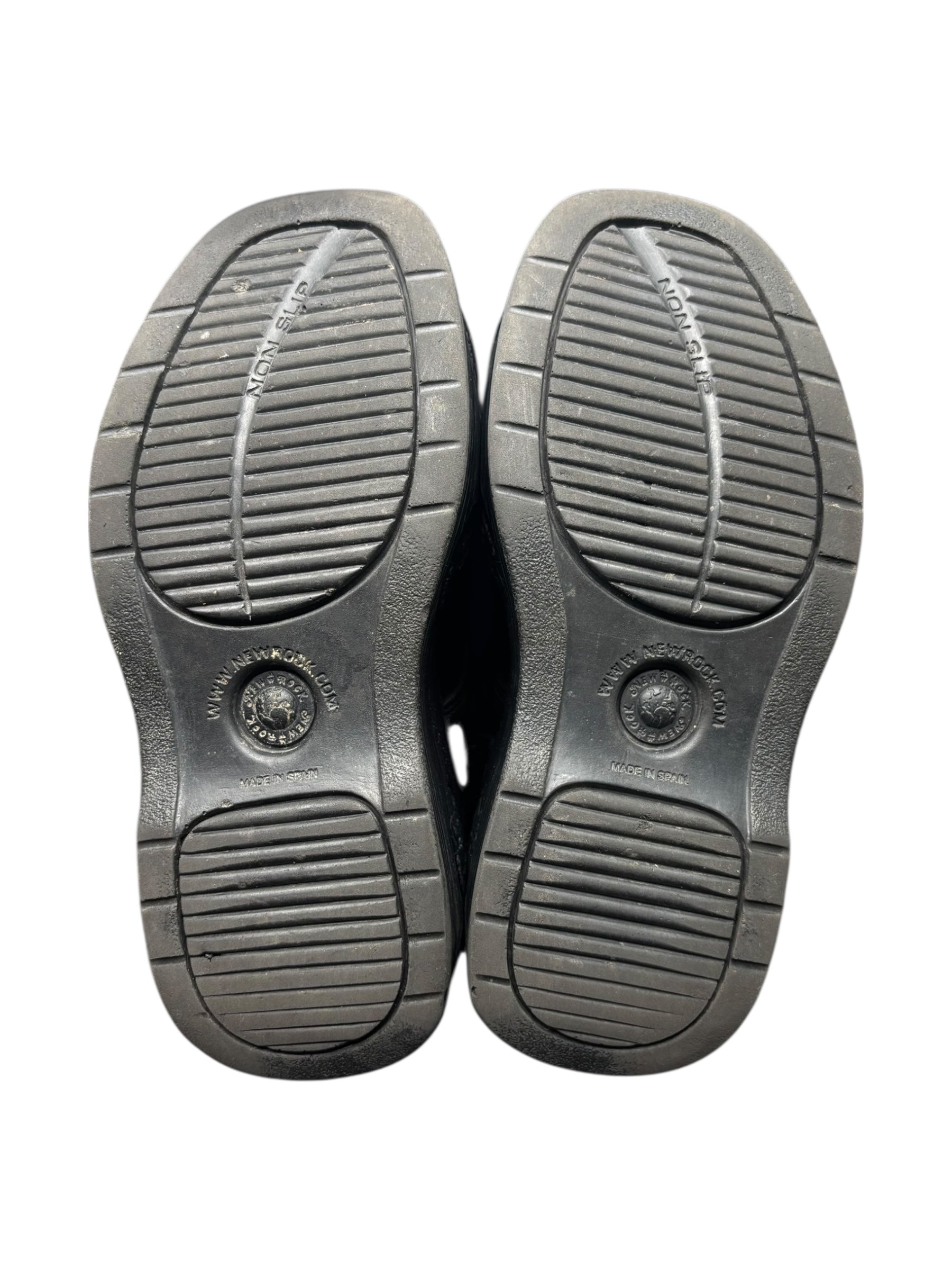 New Rock neptuno mili lace-up leather platform boots size 38