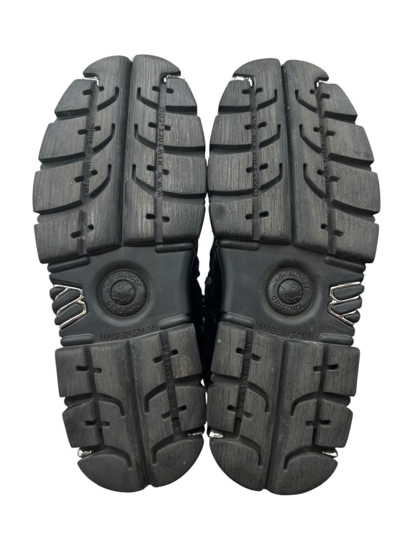 New Rock x Vetements M-106 fur platform boots size 44