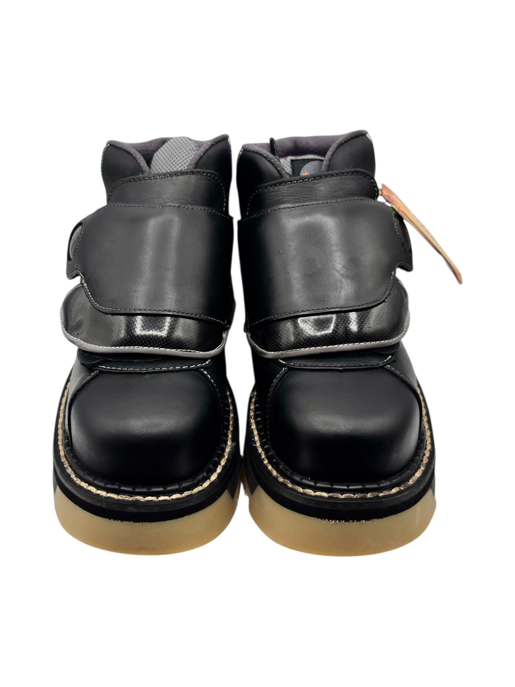 Vintage ART M401 foxxil black platform boots size 41