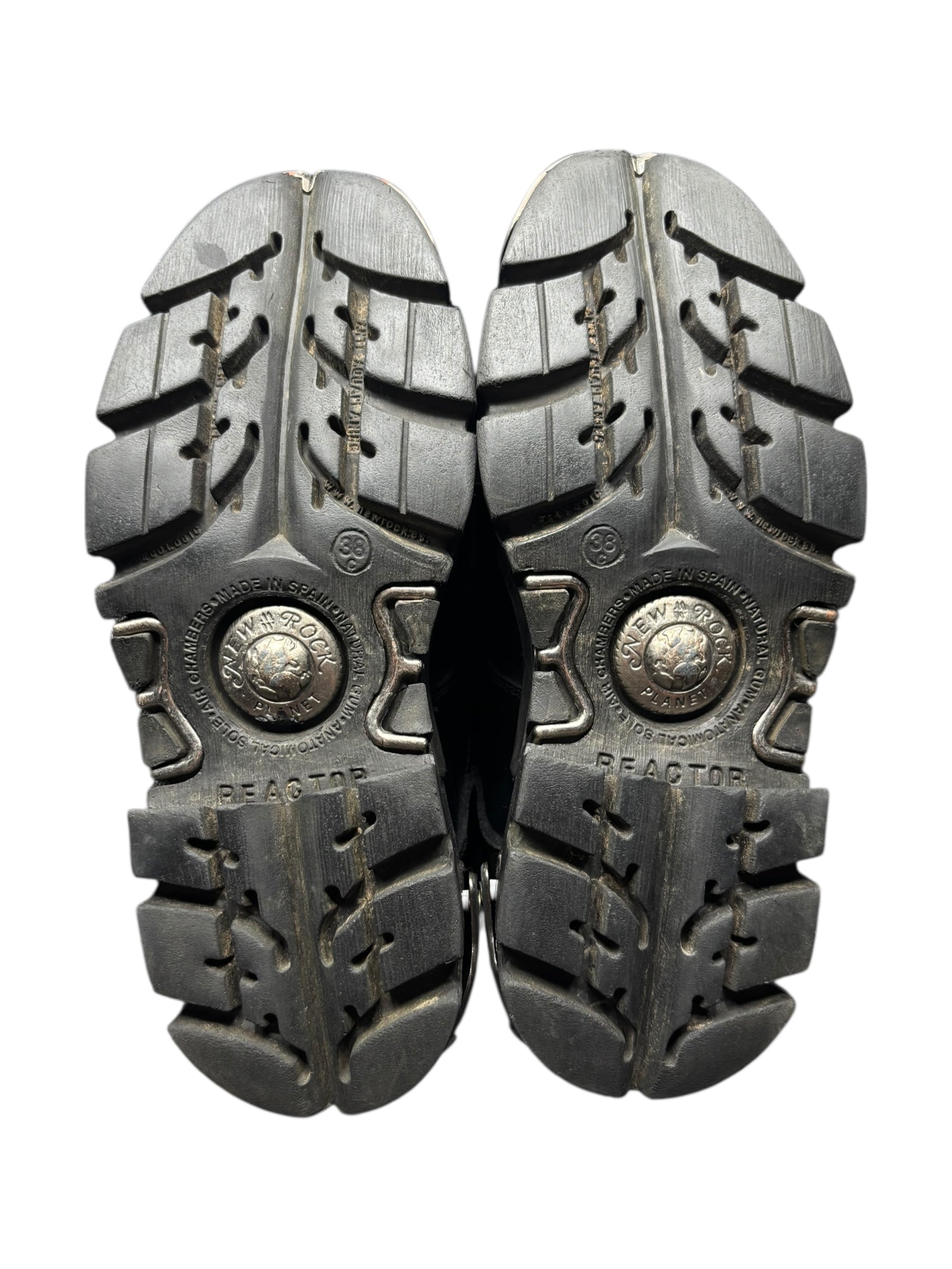 Vintage New Rock reactor platform boots size 38