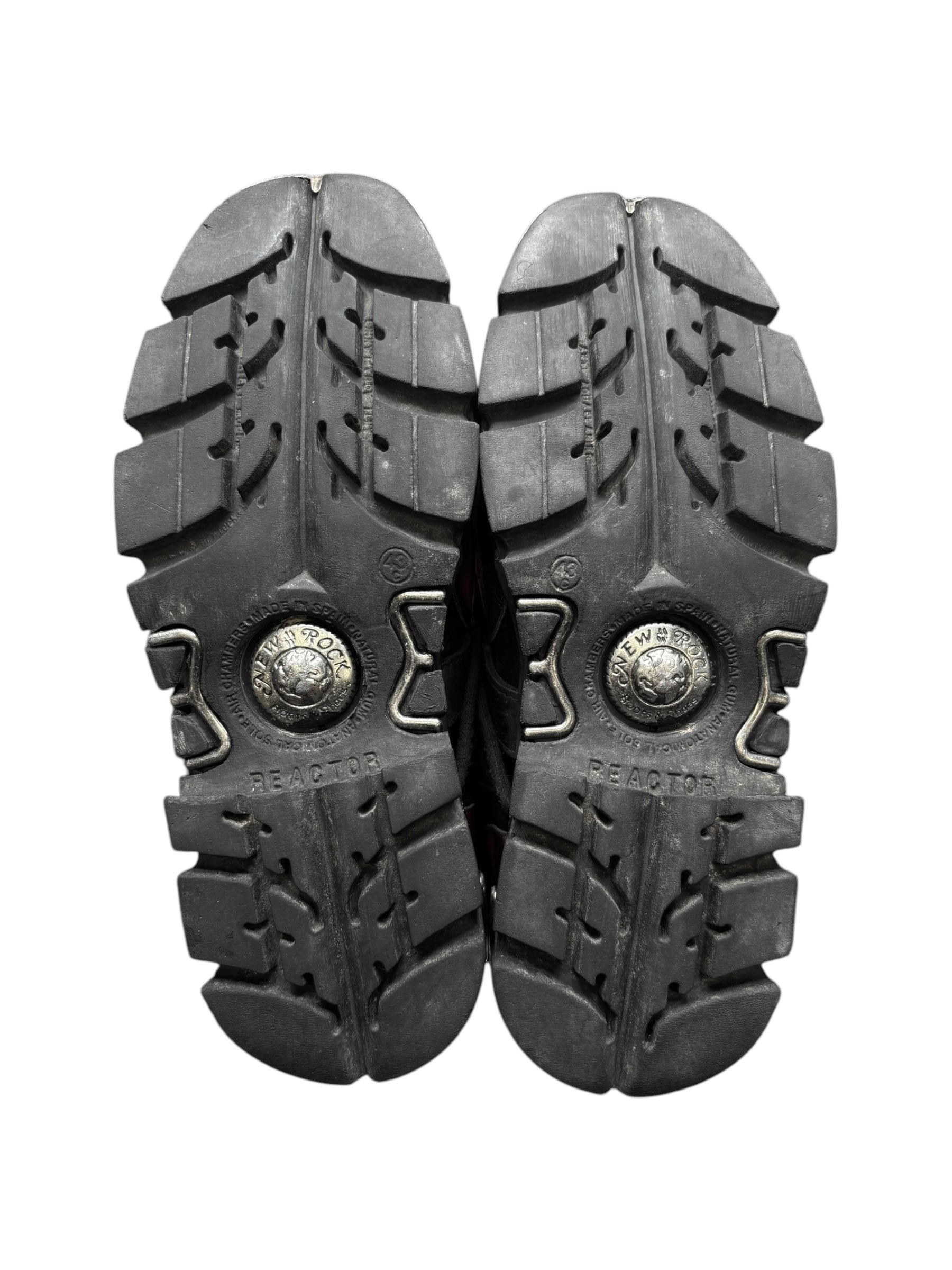 Vintage New Rock flame reactor boots size 43