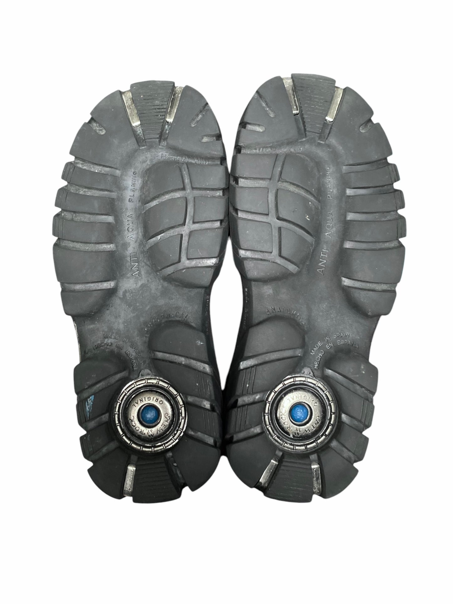 Vintage New Rock pink platform boots size 39