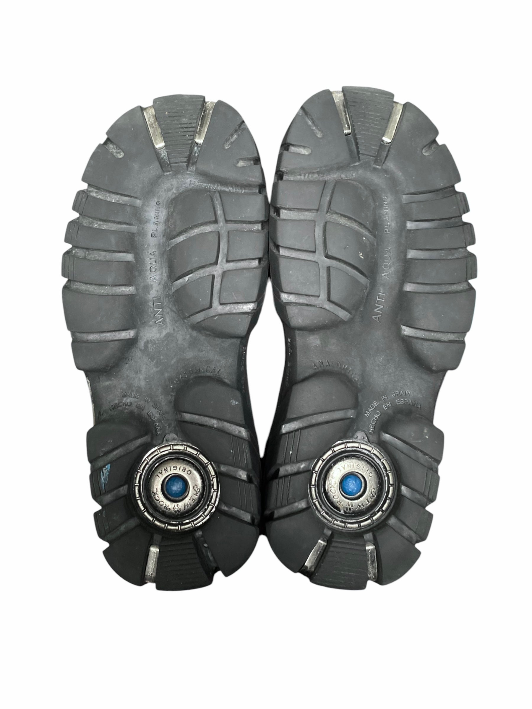 Vintage New Rock pink platform boots size 39