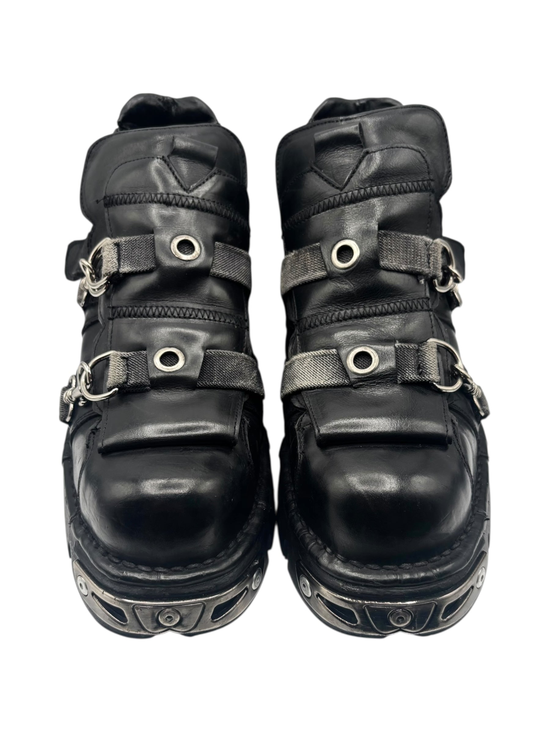 Vintage New Rock reactor platform boots size 43