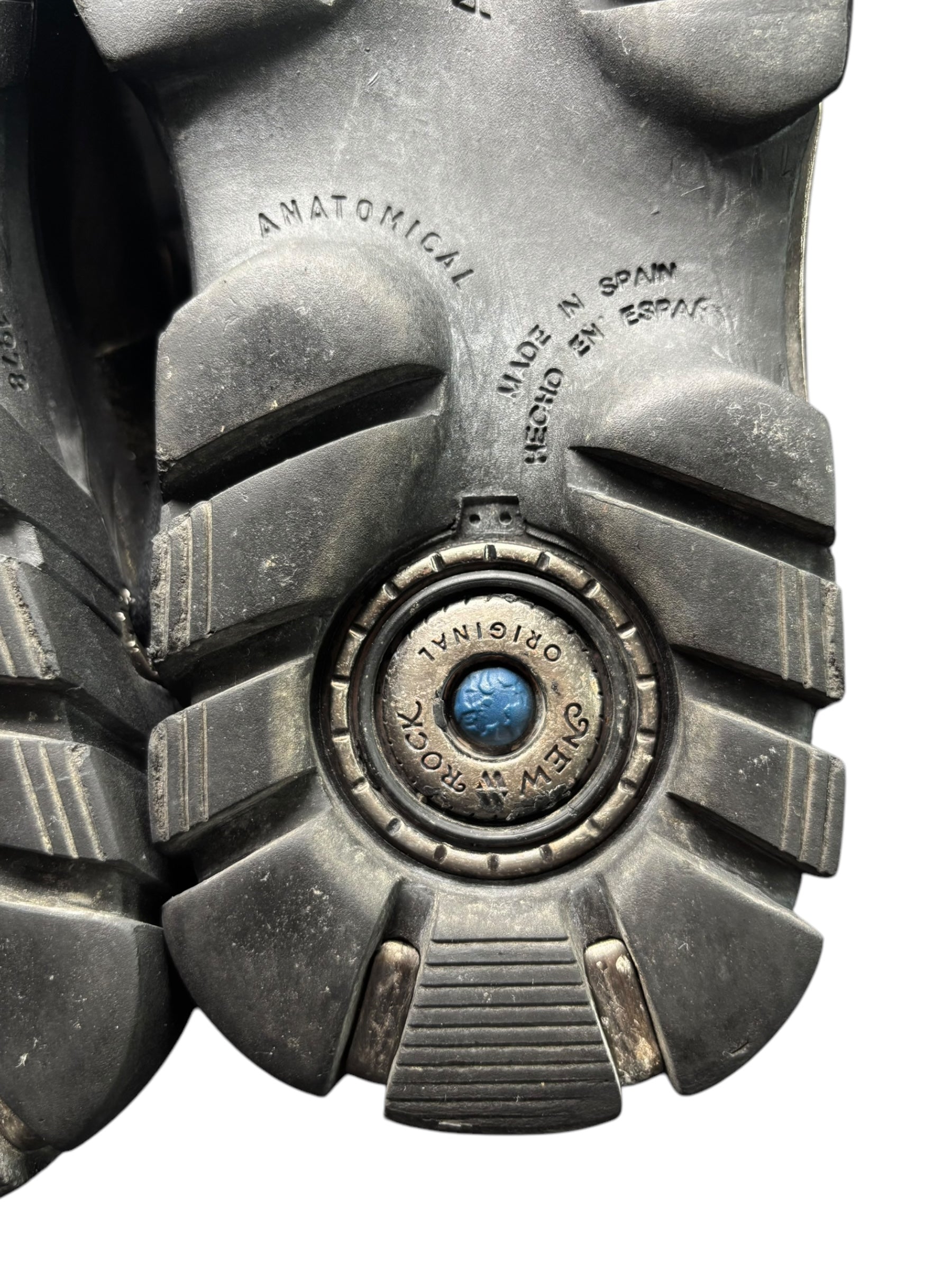 Vintage New Rock super rare khaki/camo platform boots size 42