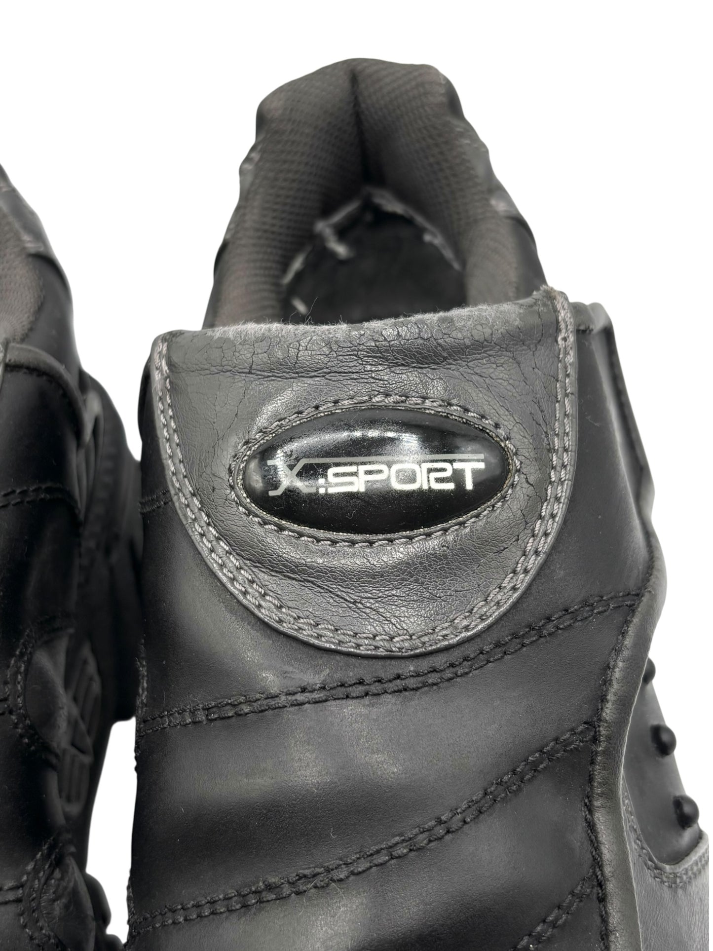 Vintage XSPORT leather platform boots size 42