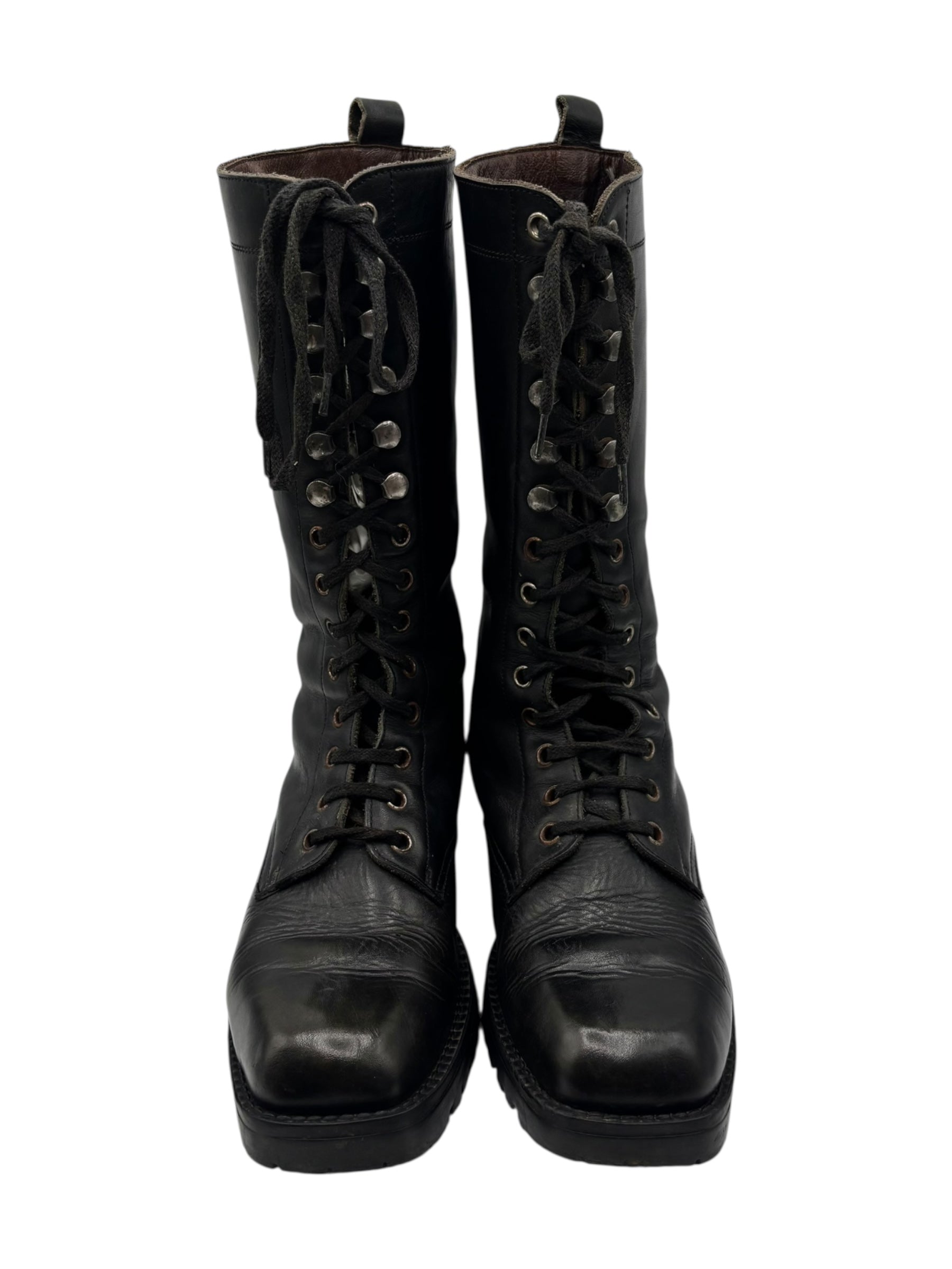 Vintage Destroy lace up boots size 36