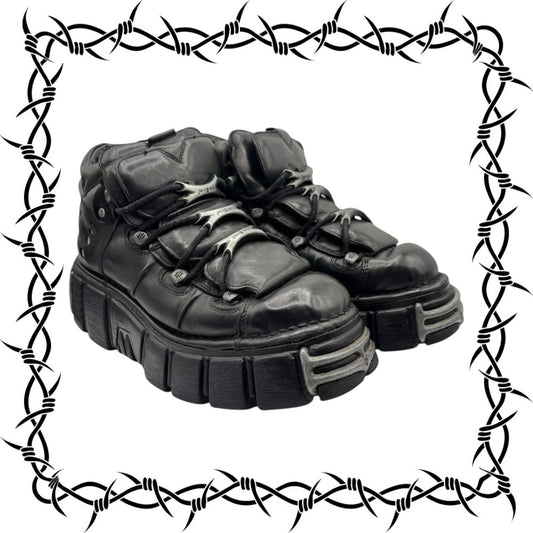 Vintage New Rock M.106-S1 platform boots size 44