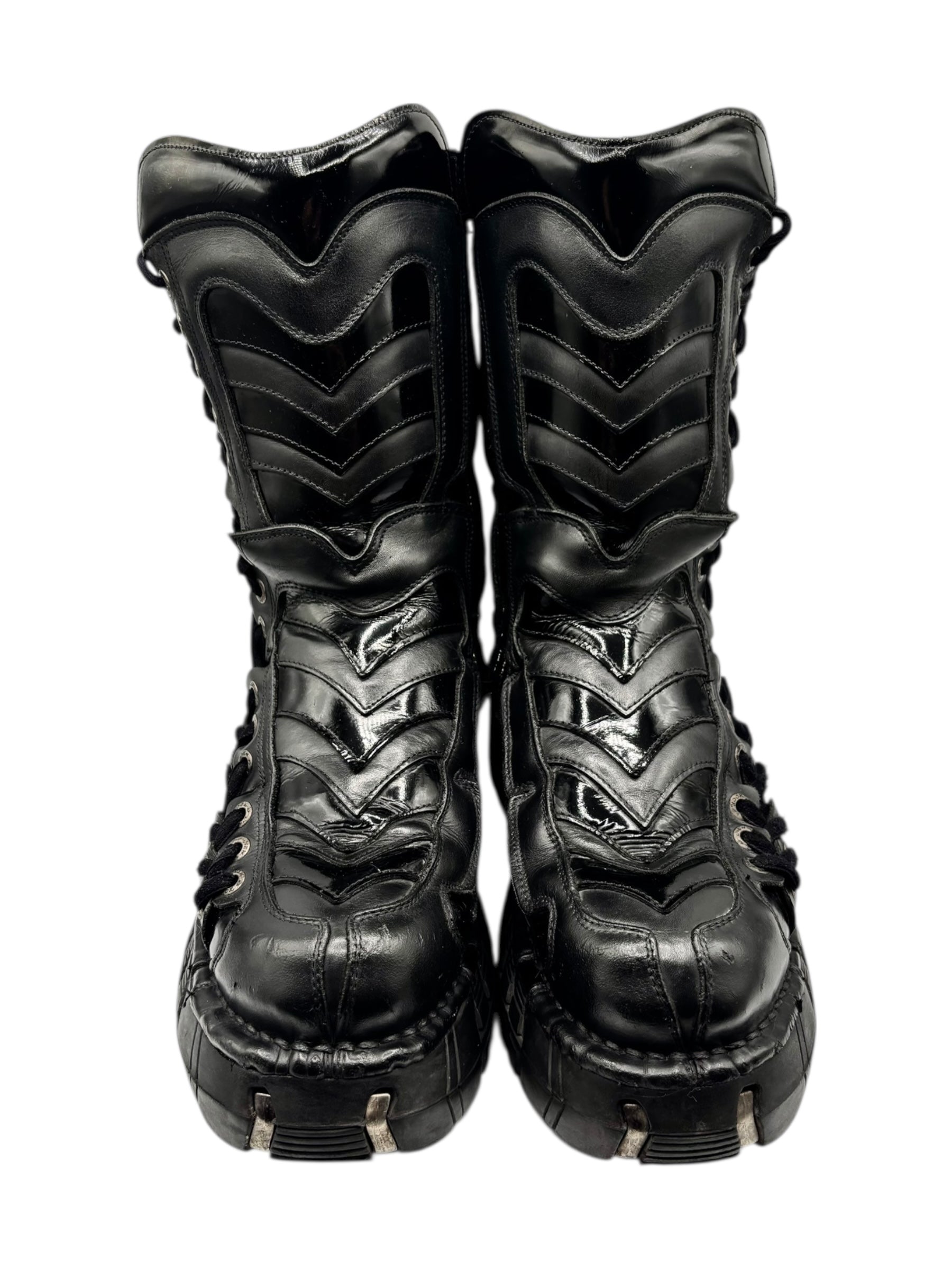 RARE vintage New Rock trailer platform boots size 40