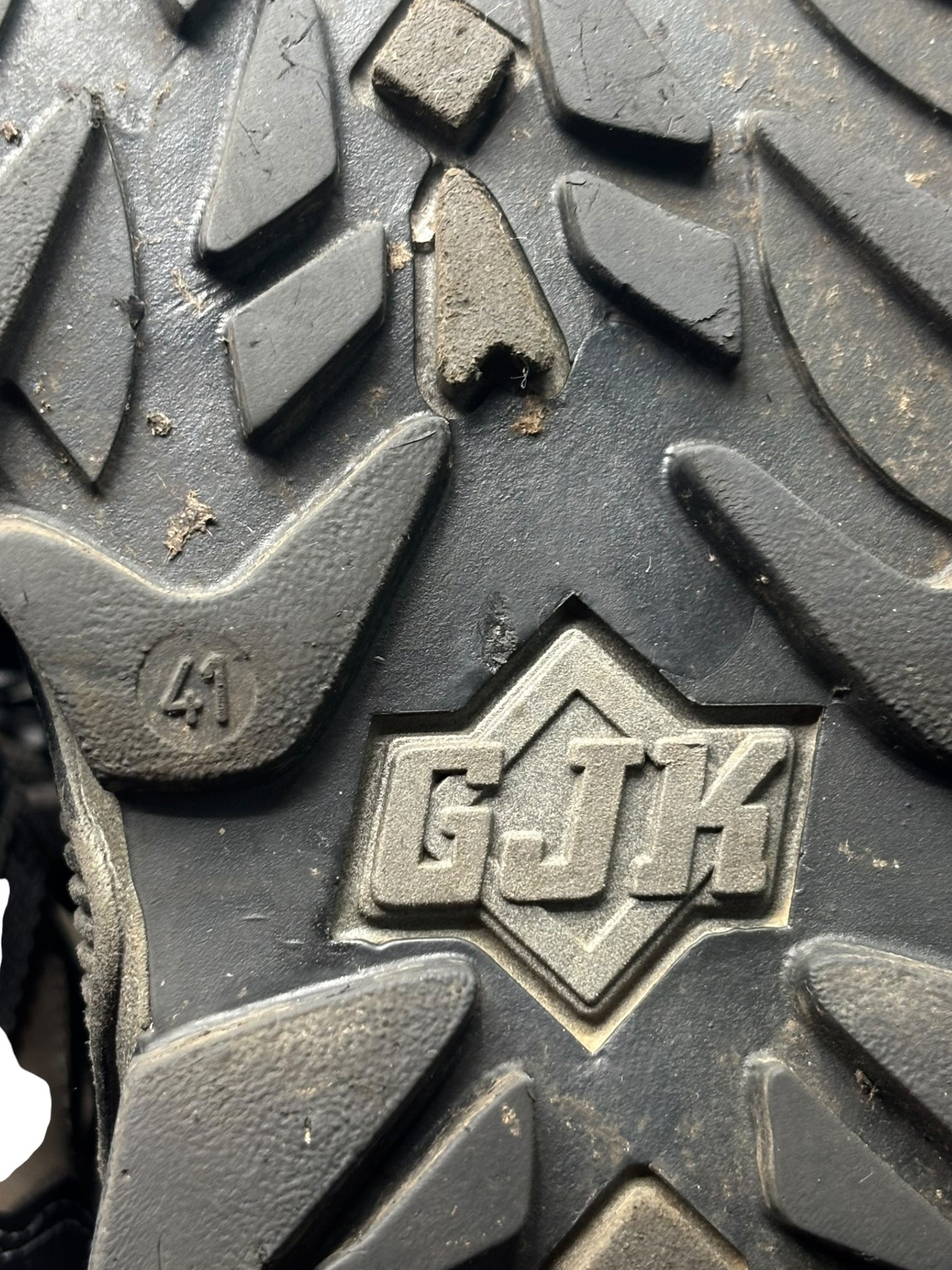 Vintage Gordon Jack black/beige platform boots size 41