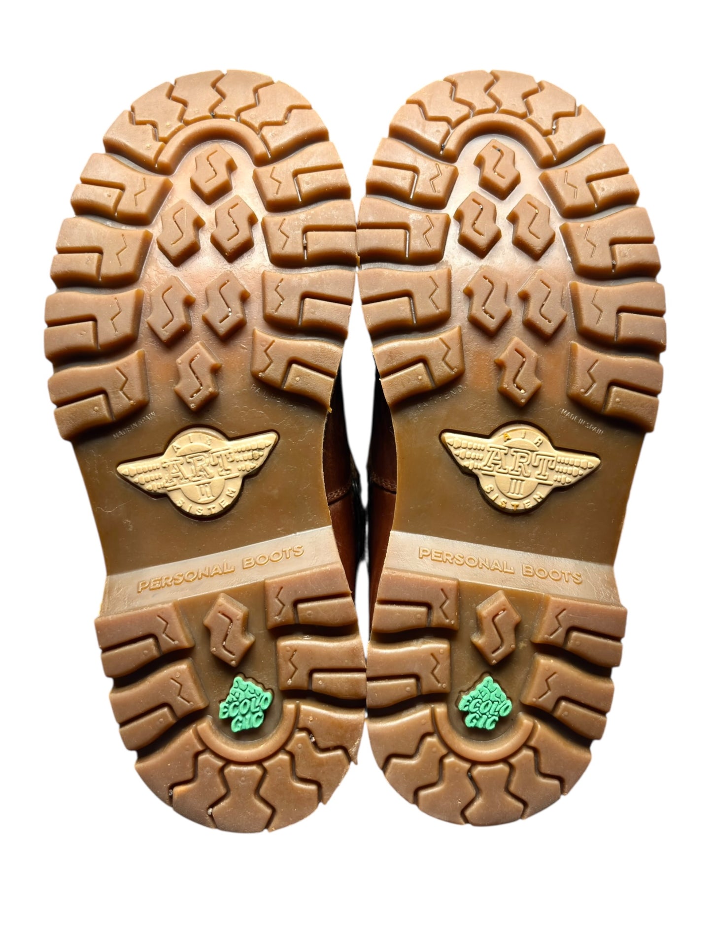 Vintage ART brown leather ankle boots