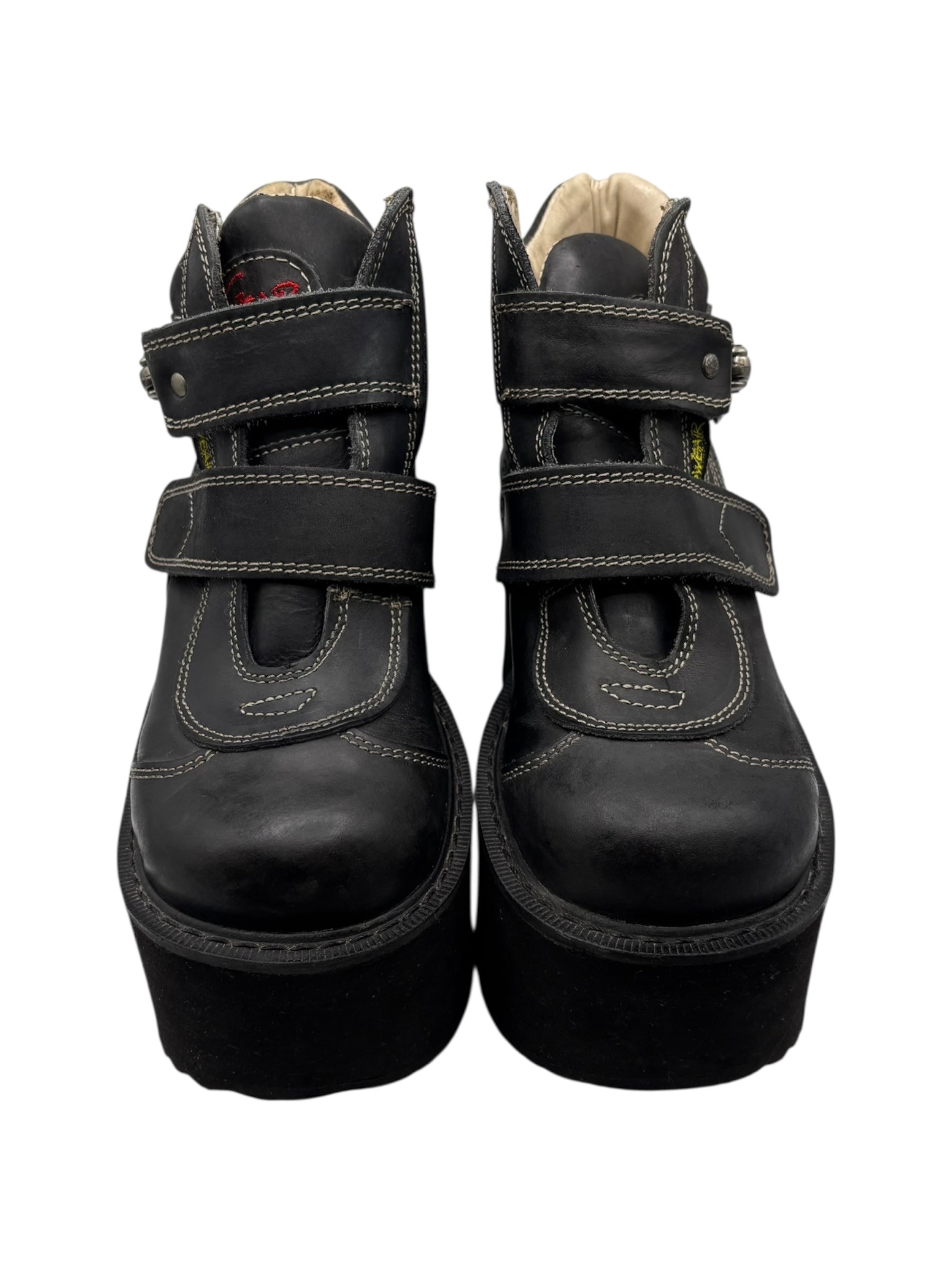 Vintage Swear London platform wedge boots size 36