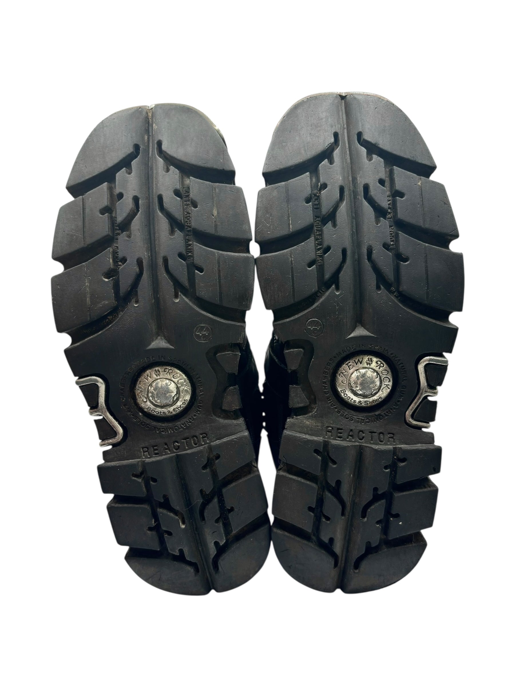 Rare vintage New Rock demon reactor leather boots size 42